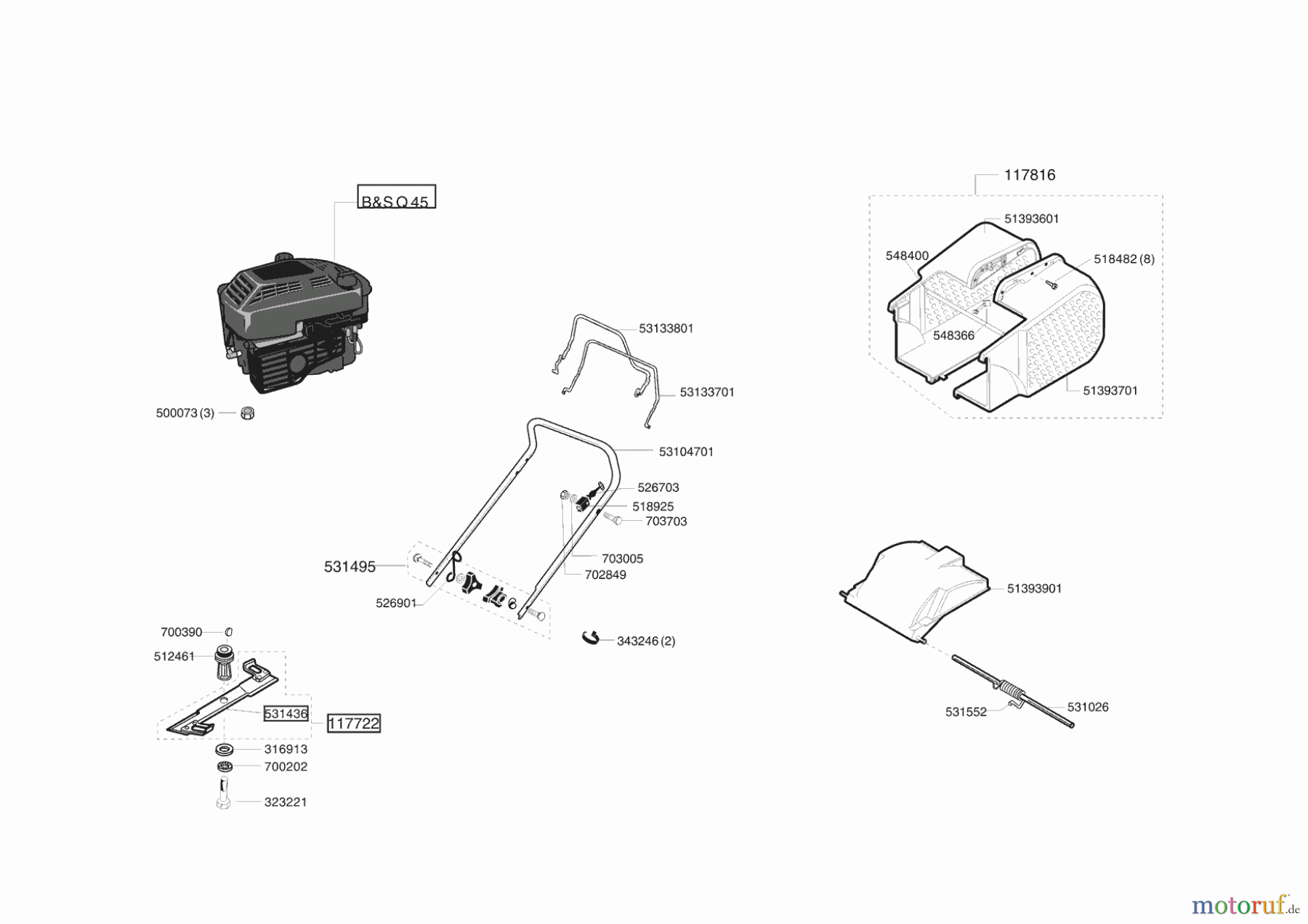 GARDENLINE Gartentechnik Benzinrasenmäher GLR 2 12/2004 - 03/2006 Seite 1