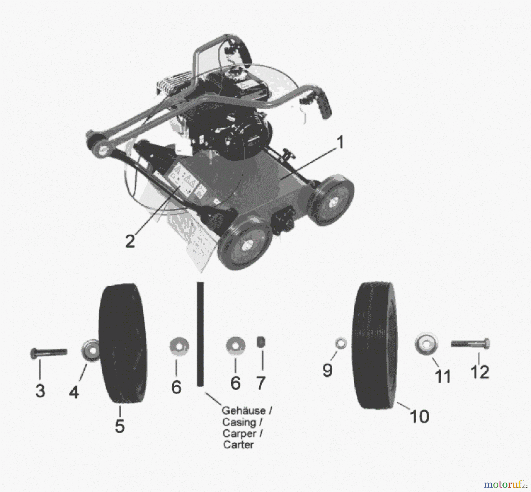  Solo by AL-KO Gartentechnik Vertikutierer 519 - 42 cm ET 122005 Druck 9 519 701 02/2005 [SN: ET 122005 Druck 9 519 701] - 05/2005 [SN: ET 052005 Druck 9 519 700] Seite 1