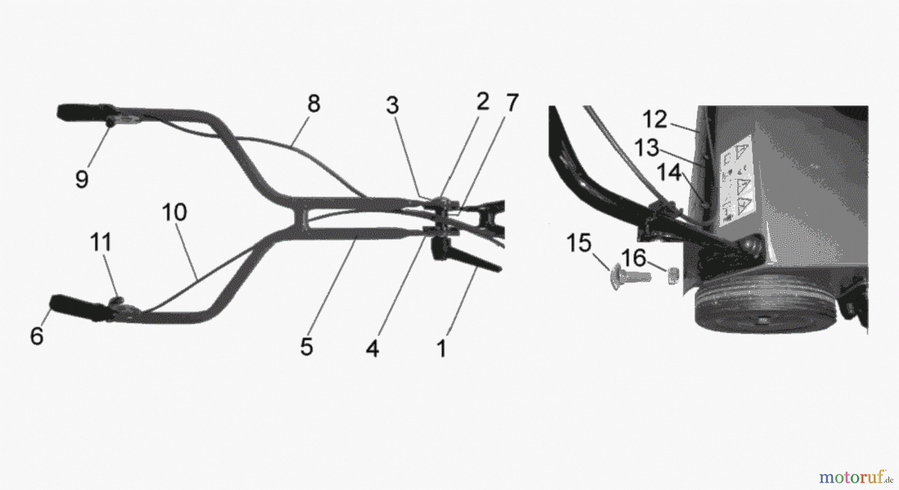  Solo by AL-KO Gartentechnik Vertikutierer 519 - 42 cm ET 122005 Druck 9 519 701 02/2005 [SN: ET 122005 Druck 9 519 701] - 05/2005 [SN: ET 052005 Druck 9 519 700] Seite 7