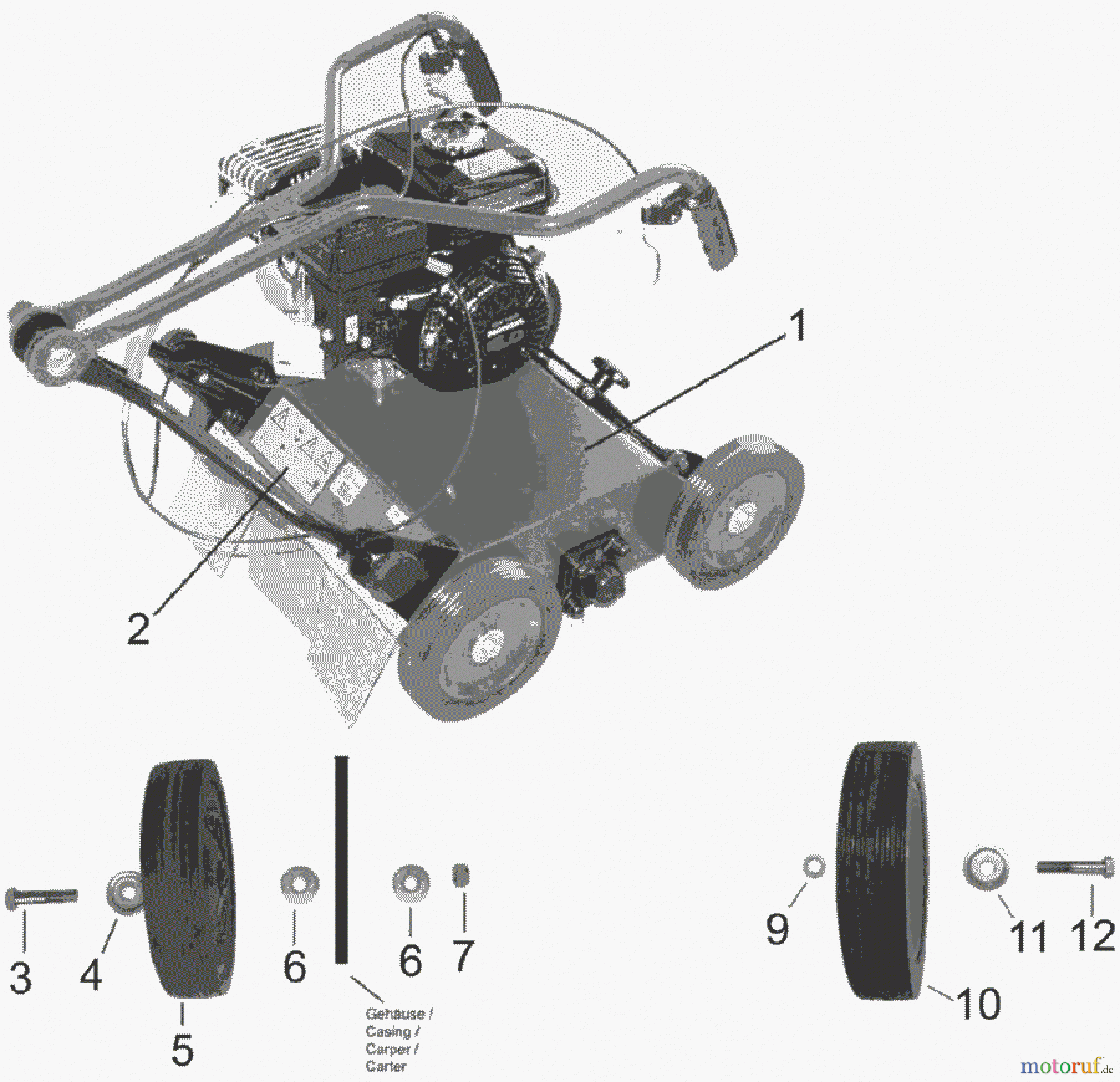  Solo by AL-KO Gartentechnik Vertikutierer 519 - 42 cm ET 052005 Druck 9 519 700 ab 05/2005 [SN: ET 052005 Druck 9 519 700] Seite 1