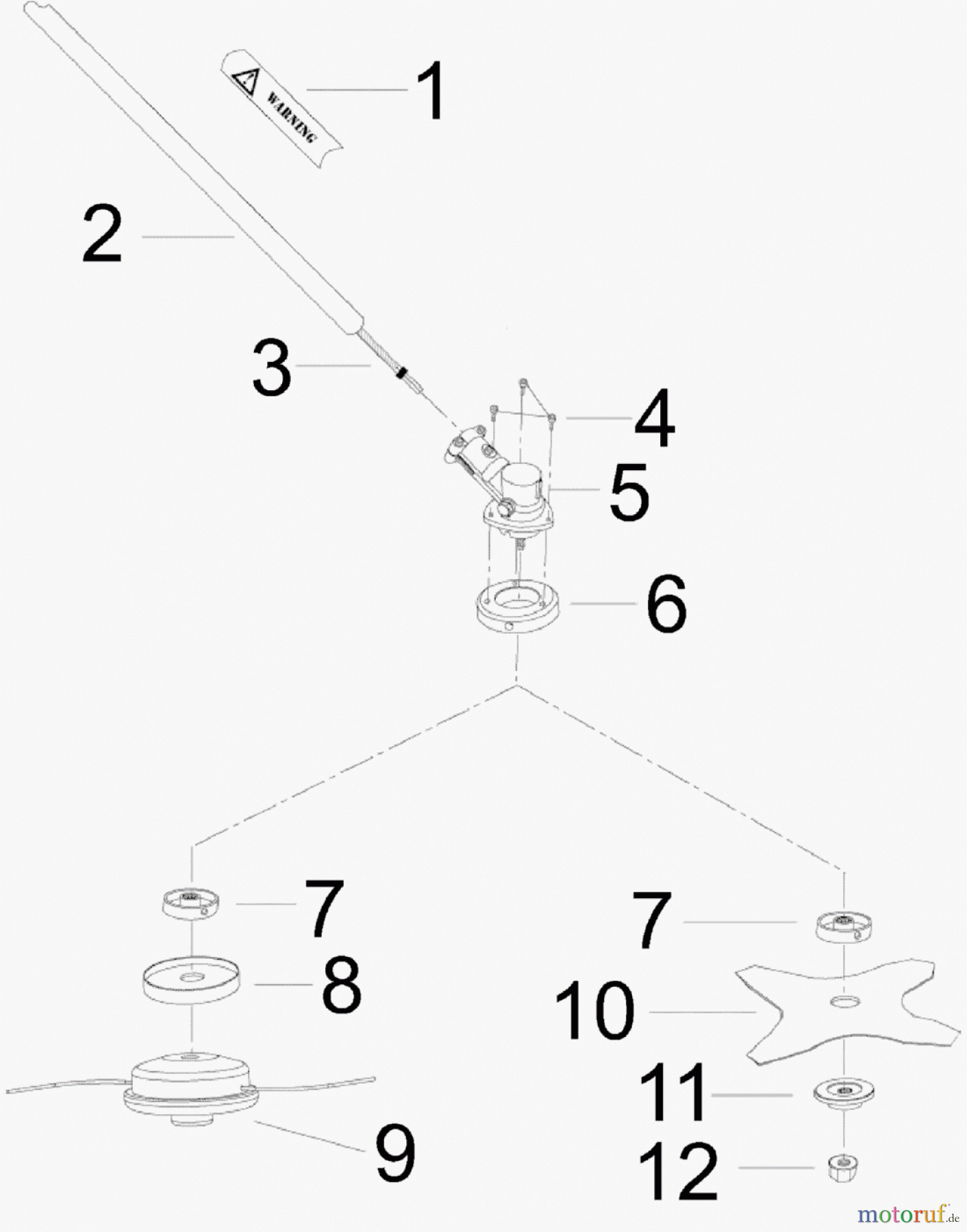  Solo by AL-KO Gartentechnik Motorsensen 106L/106B 2005 ->  ET 072005 Druck 9 105 701 07/2005 [SN: 2005 ->  ET 072005 Druck 9 105 701] - 00/2006 [SN: 2002 - 2004, ET 102006 Druck 9 106 701 106L/106B] Seite 4