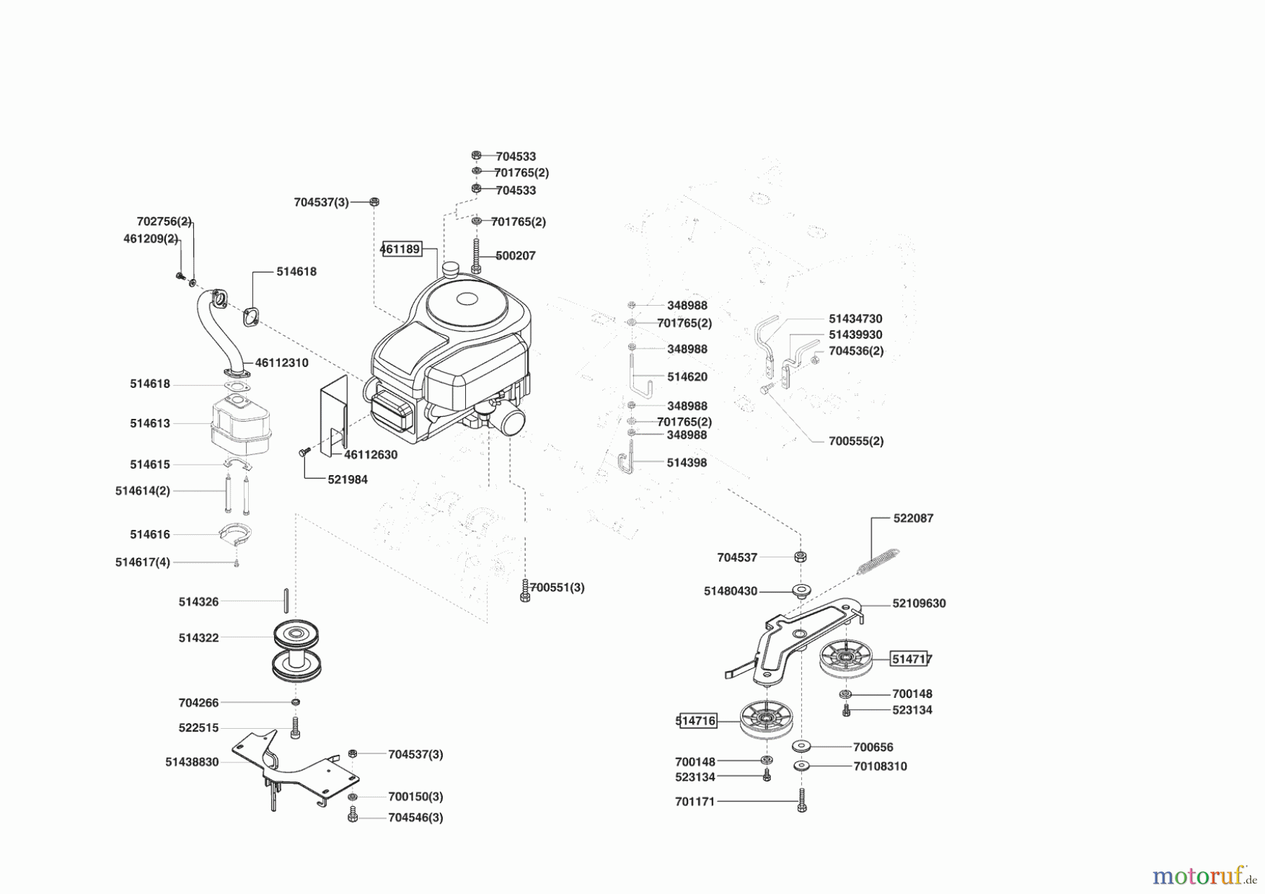 AL-KO Gartentechnik Rasentraktor T 850 08/2005 - 02/2006 Seite 4