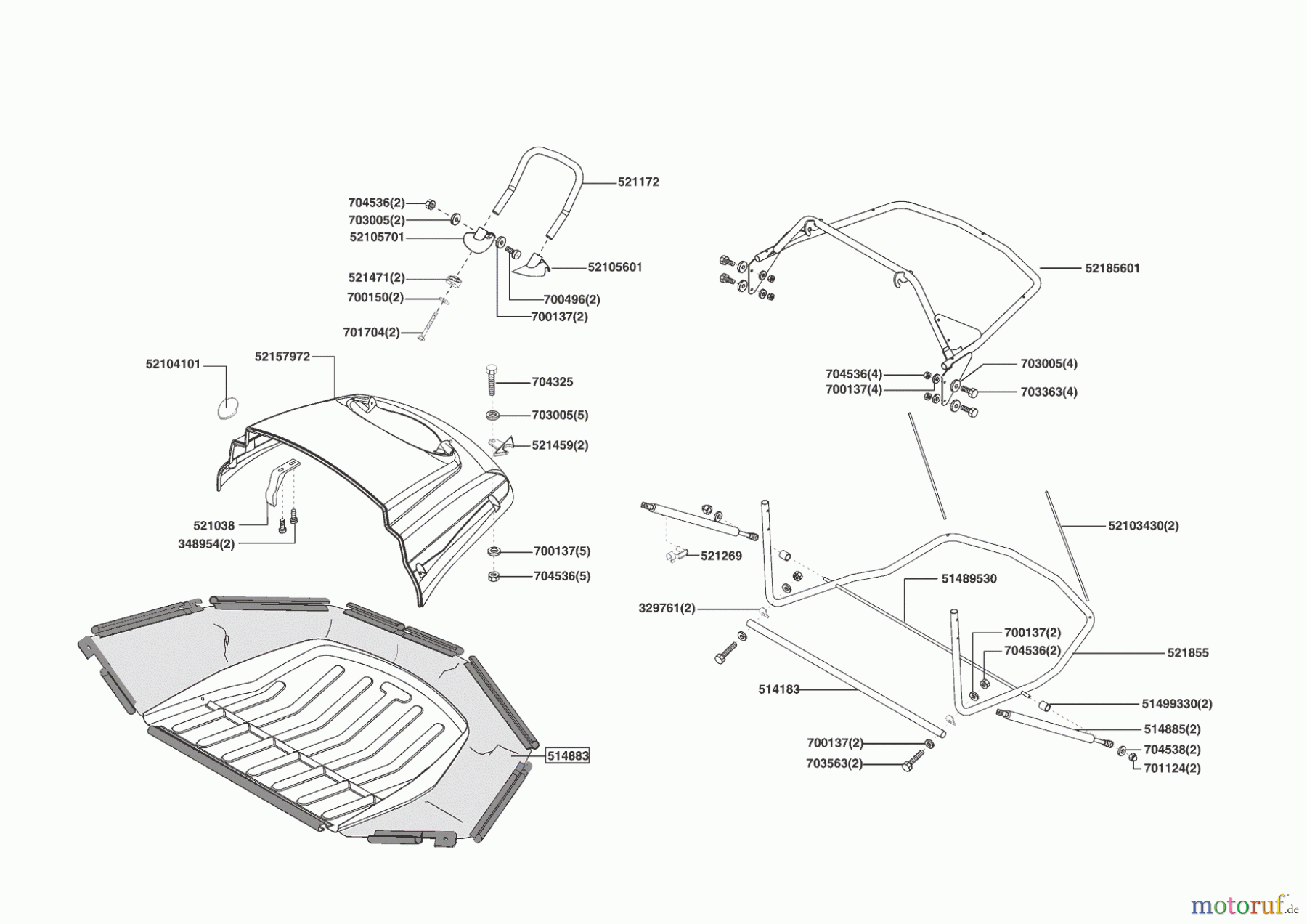 Concord Gartentechnik Rasentraktor T15-102 HD Masport 09/2005 - 10/2007 Seite 7