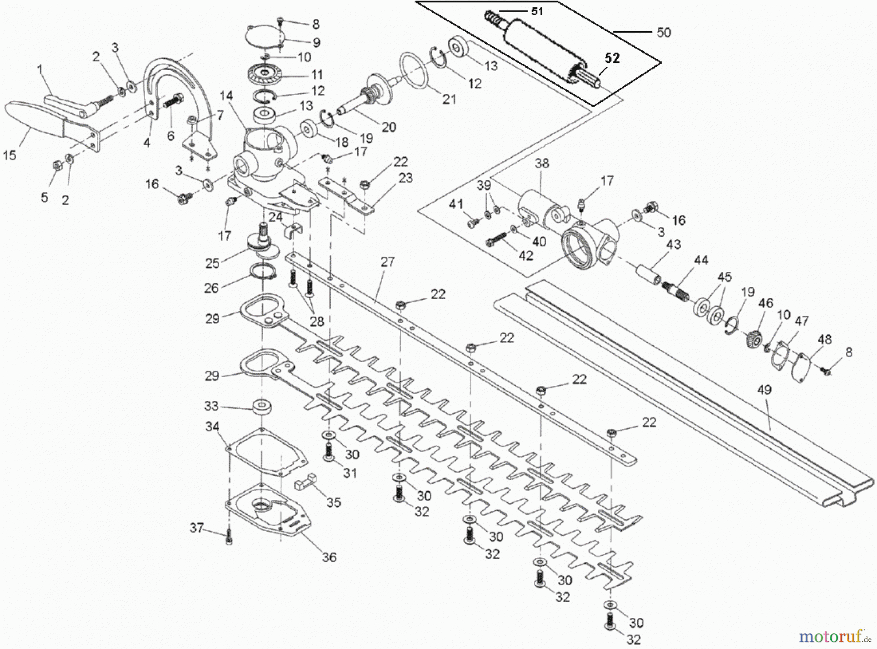  Solo by AL-KO Gartentechnik Zubehör Gartentechnik WECHSELWERKZEUG HECKENSCHERE ET 092005 Druck 9 129 750 09/2005 [SN: ET 092005 Druck 9 129 750] Seite 1