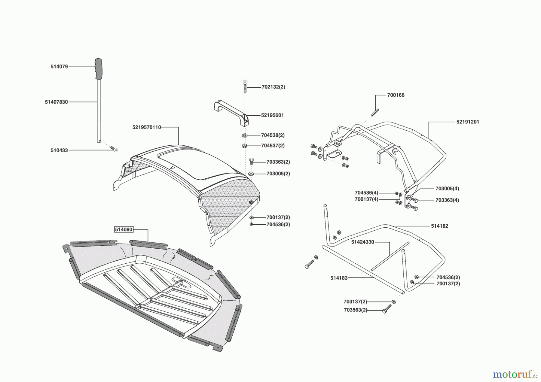  Jardi-Pro Gartentechnik Rasentraktor T 1000 11/2005 - 10/2007 Seite 7