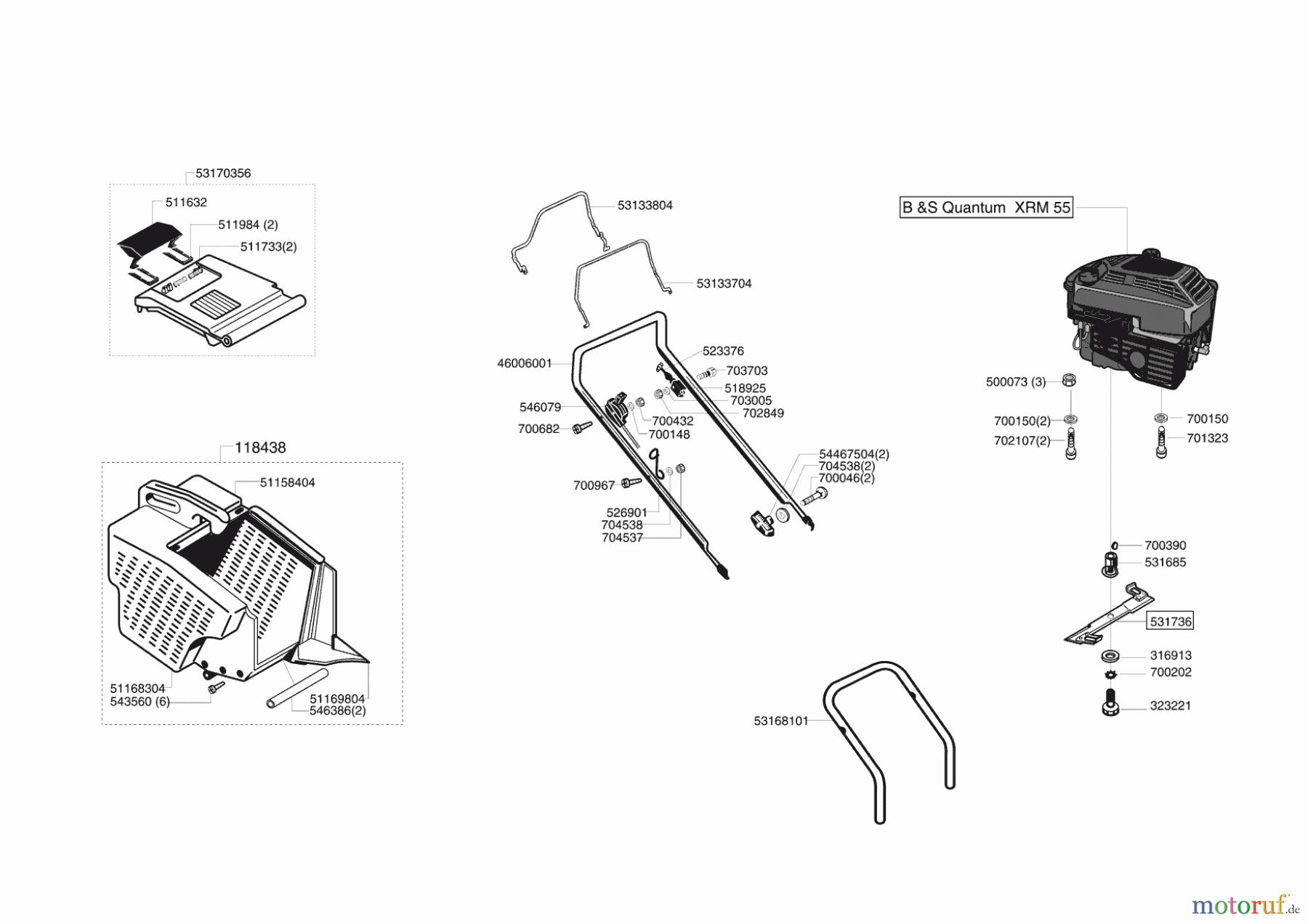 AL-KO Gartentechnik Benzinrasenmäher Comfort 470 BR 11/2005 - 03/2006 Seite 2