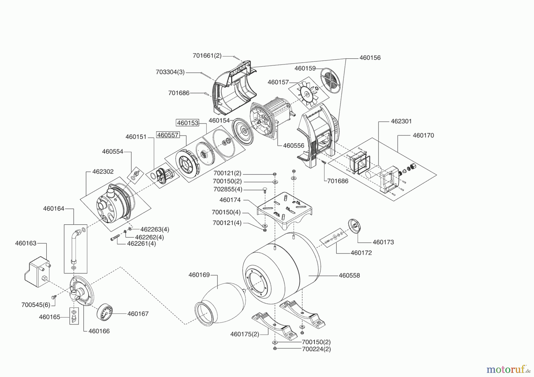 AL-KO Wassertechnik Hauswasserwerke HWI 1001 INOX Seite 1