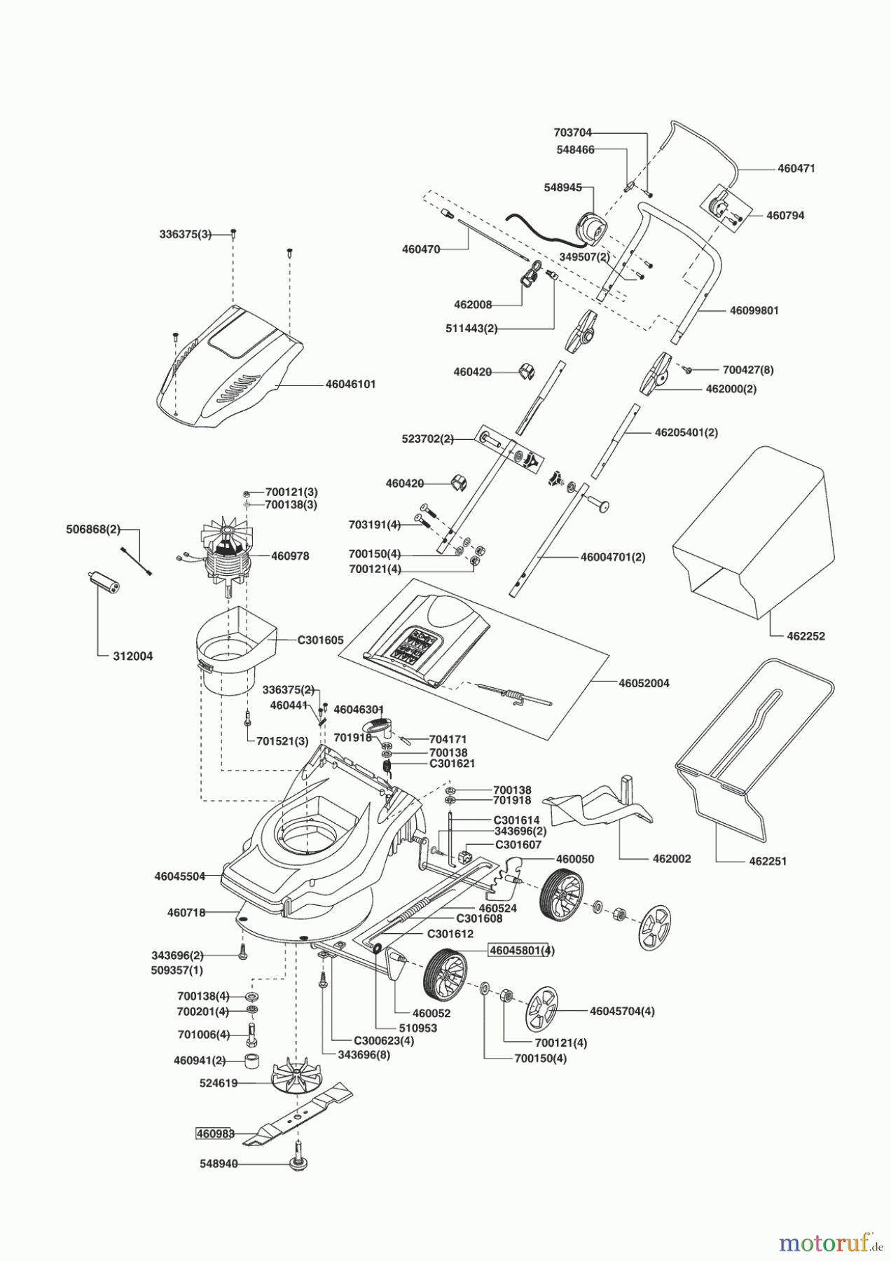 AL-KO Gartentechnik Elektrorasenmäher Comfort 420 E BioCombi 12/2005 Seite 1