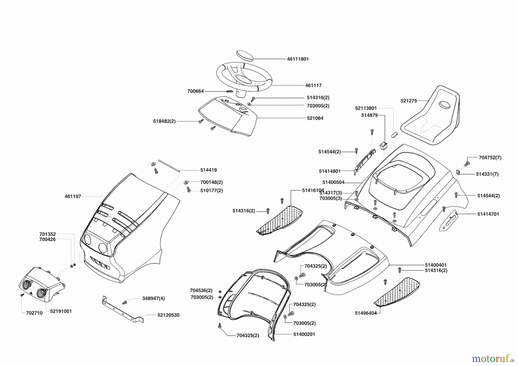 AL-KO Gartentechnik Rasentraktor COMFORT T1000 HD Seite 1