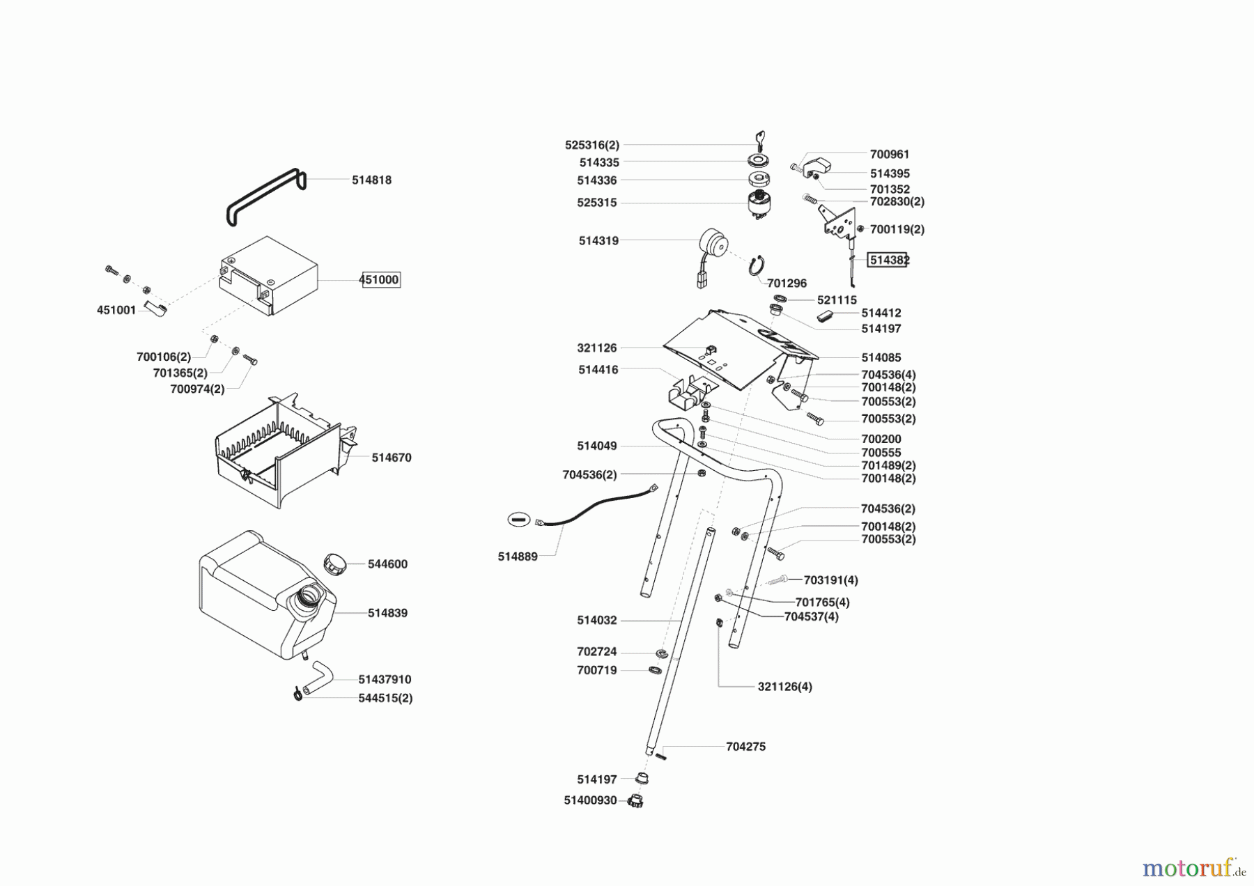AL-KO Gartentechnik Rasentraktor COMFORT T1000 HD Seite 6