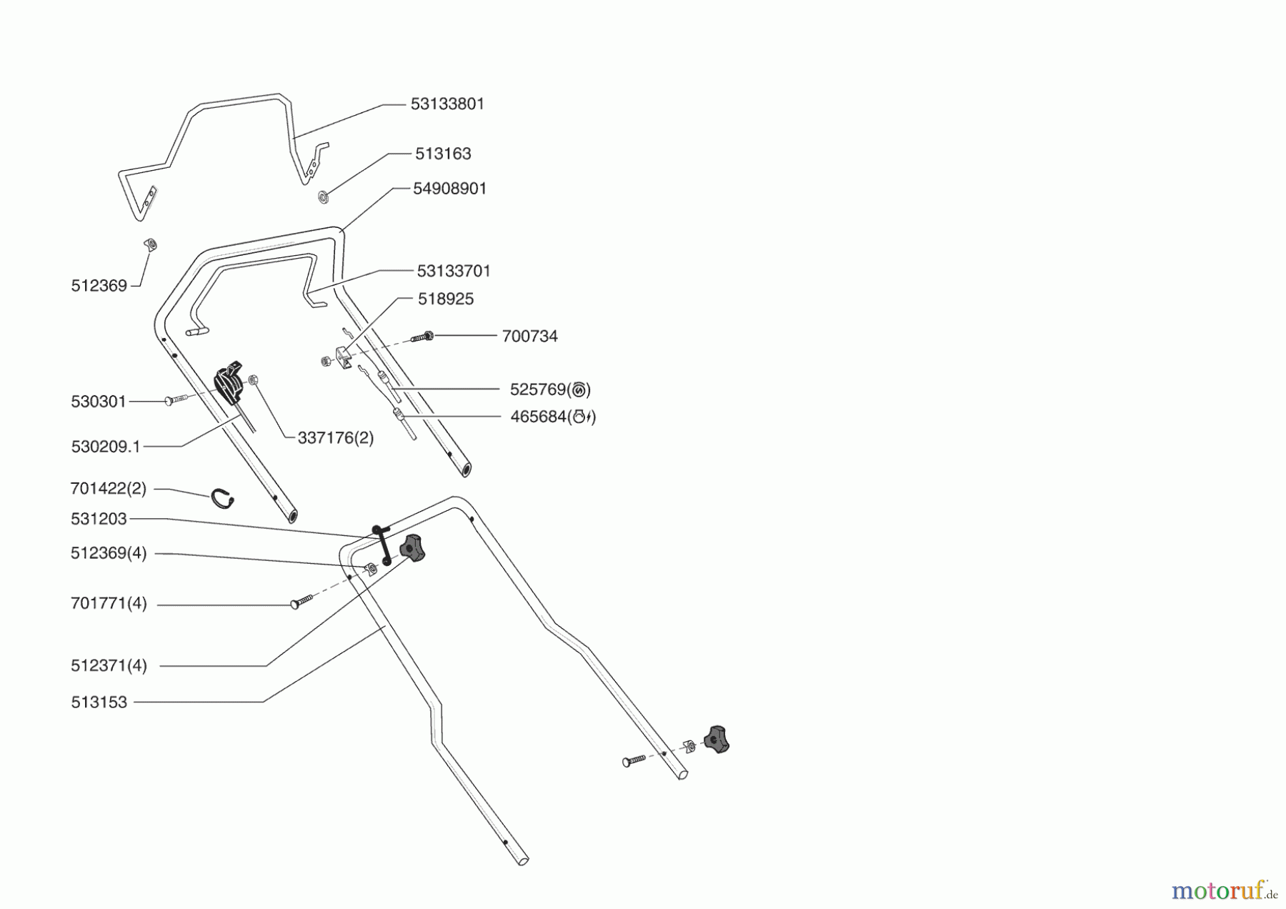  Orion Gartentechnik Benzinrasenmäher 56 BR ab 12/2005 Seite 2