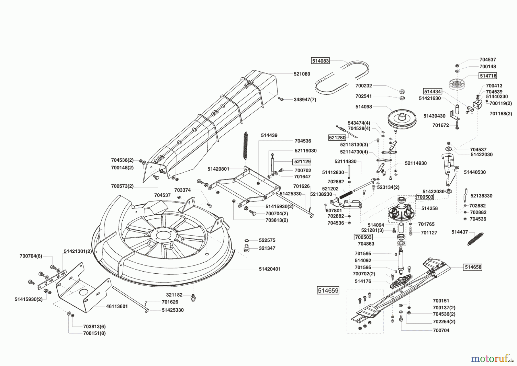  Powerline Gartentechnik Rasentraktor T 13-82 HD  01/2006 - 09/2007 Seite 5