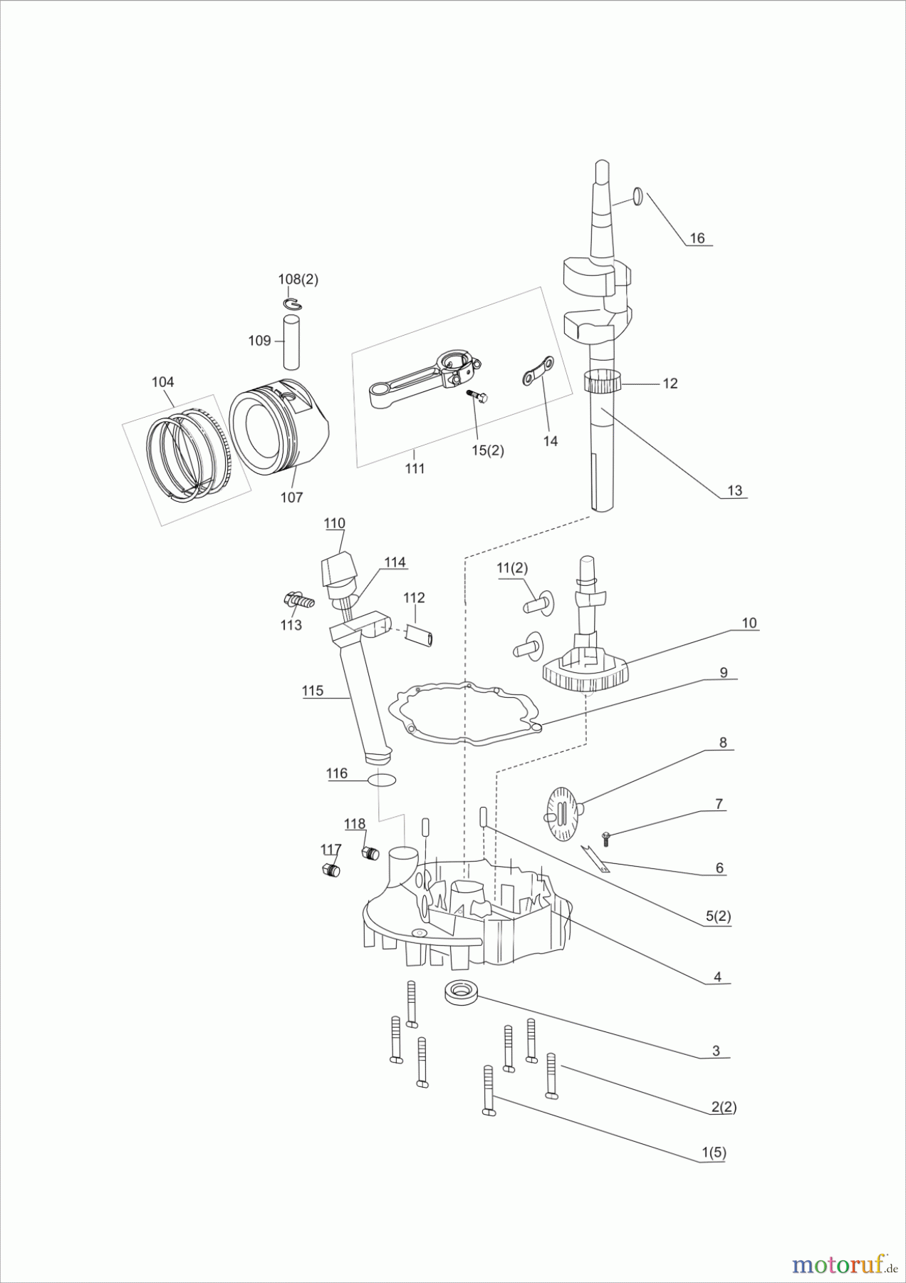 AL-KO Gartentechnik Benzinmotoren BENZIN MOTOR 160 FLA Seite 3