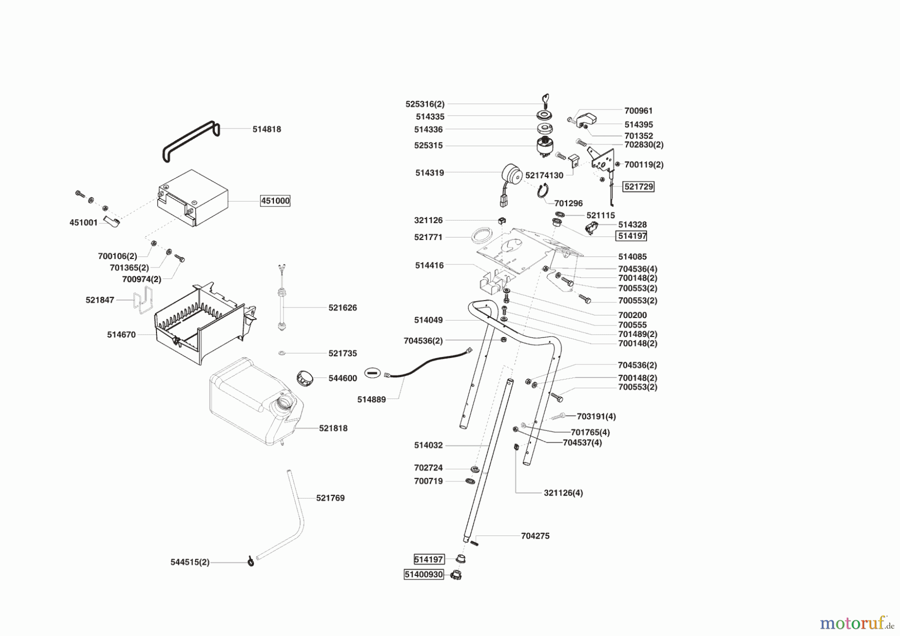 AL-KO Gartentechnik Rasentraktor T18-102 HDE Lux HVC 02/2006 - 10/2007 Seite 6
