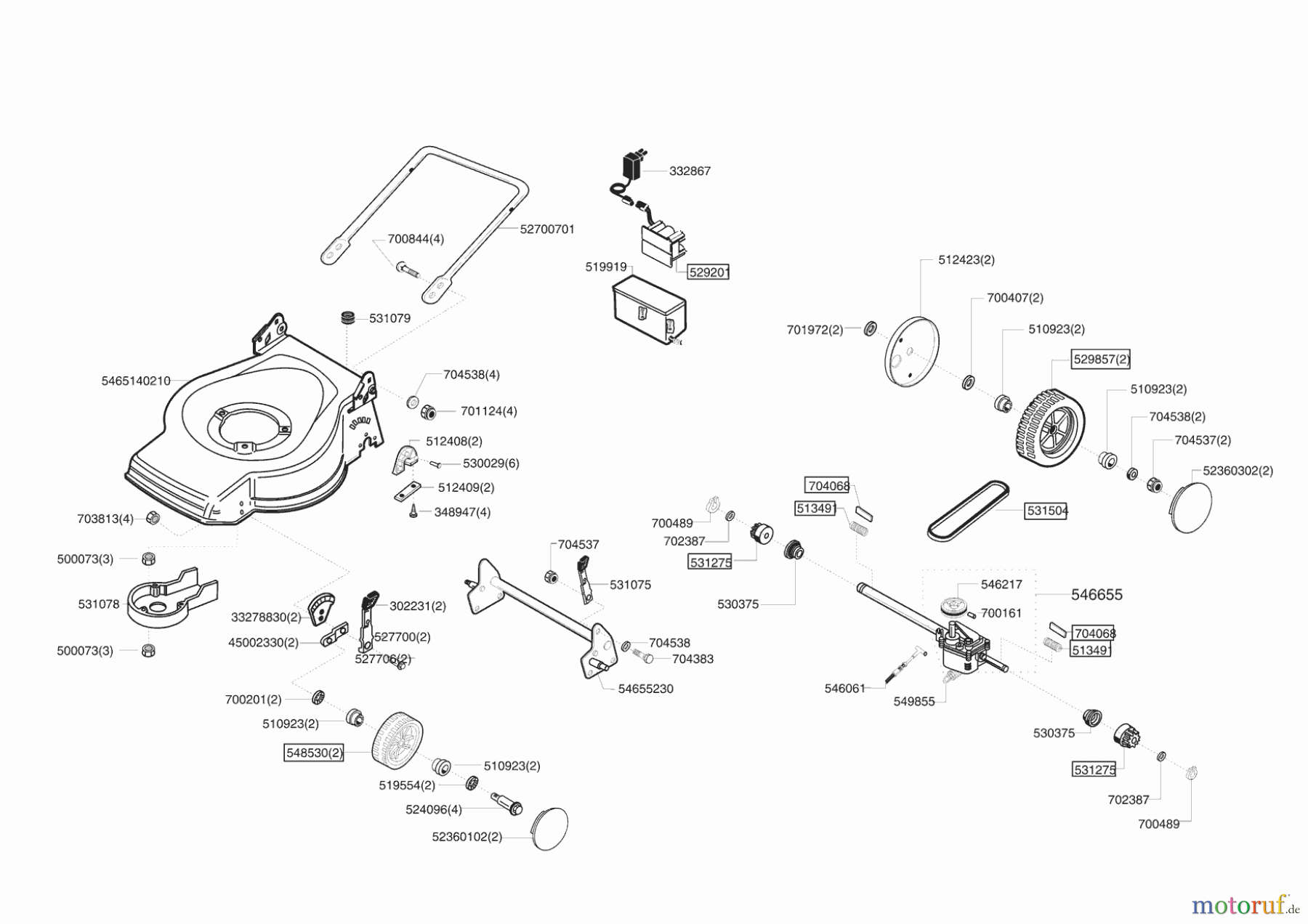  AL-KO Gartentechnik Benzinrasenmäher CLASSIC 46 BRE  02/2006 - 03/2006 Seite 2