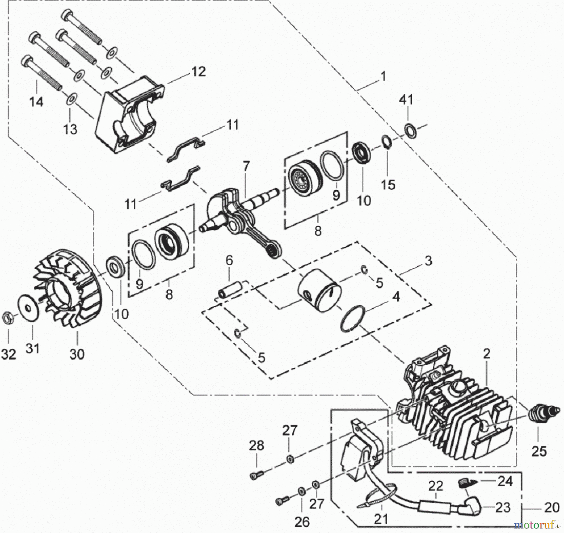  Solo by AL-KO Gartentechnik Kettensägen 633 S.Nr. 20903;  22006 Druck 9 633 702 ab 02/2006 [SN: S.Nr. 20903;  22006 Druck 9 633 702] Seite 1