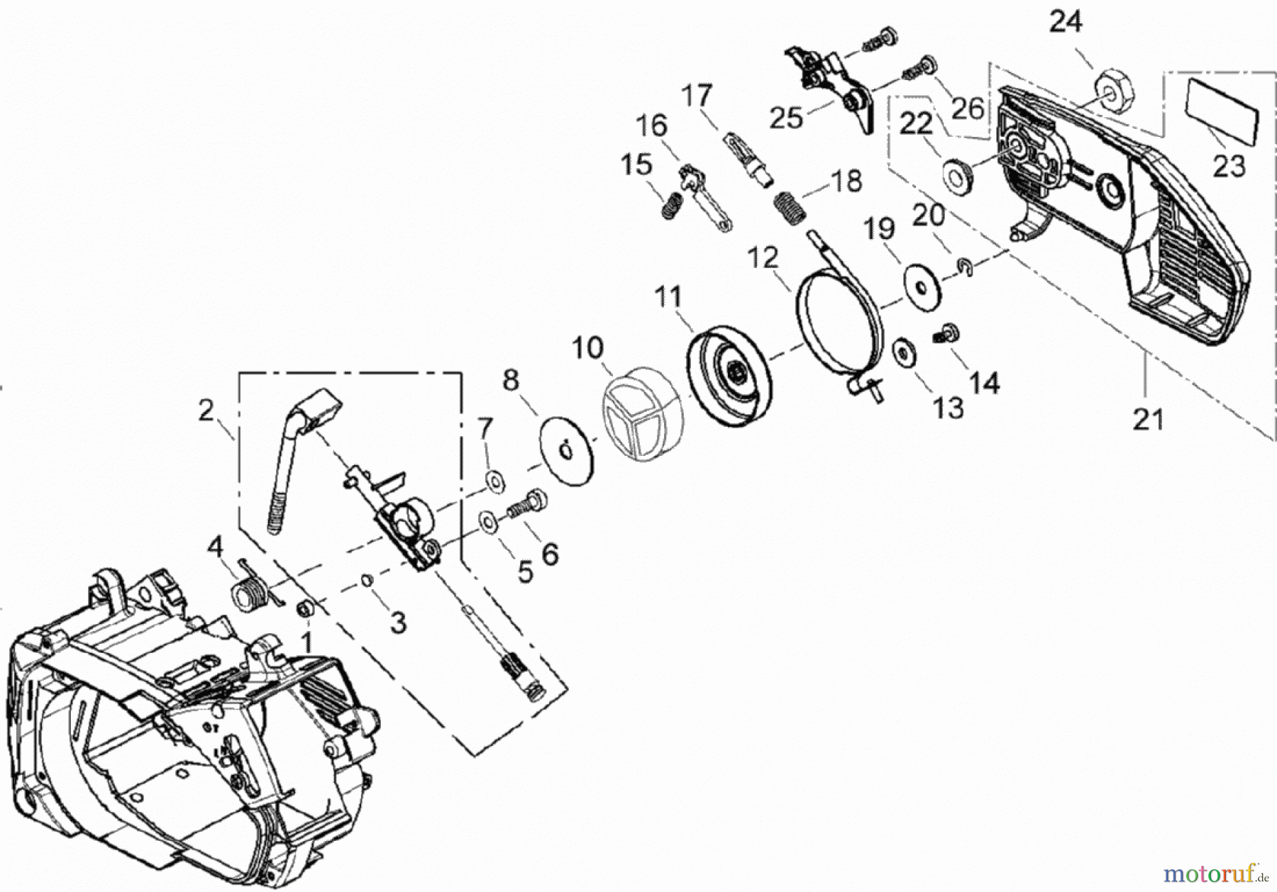  Solo by AL-KO Gartentechnik Kettensägen 633 S.Nr. 20903;  22006 Druck 9 633 702 ab 02/2006 [SN: S.Nr. 20903;  22006 Druck 9 633 702] Seite 4