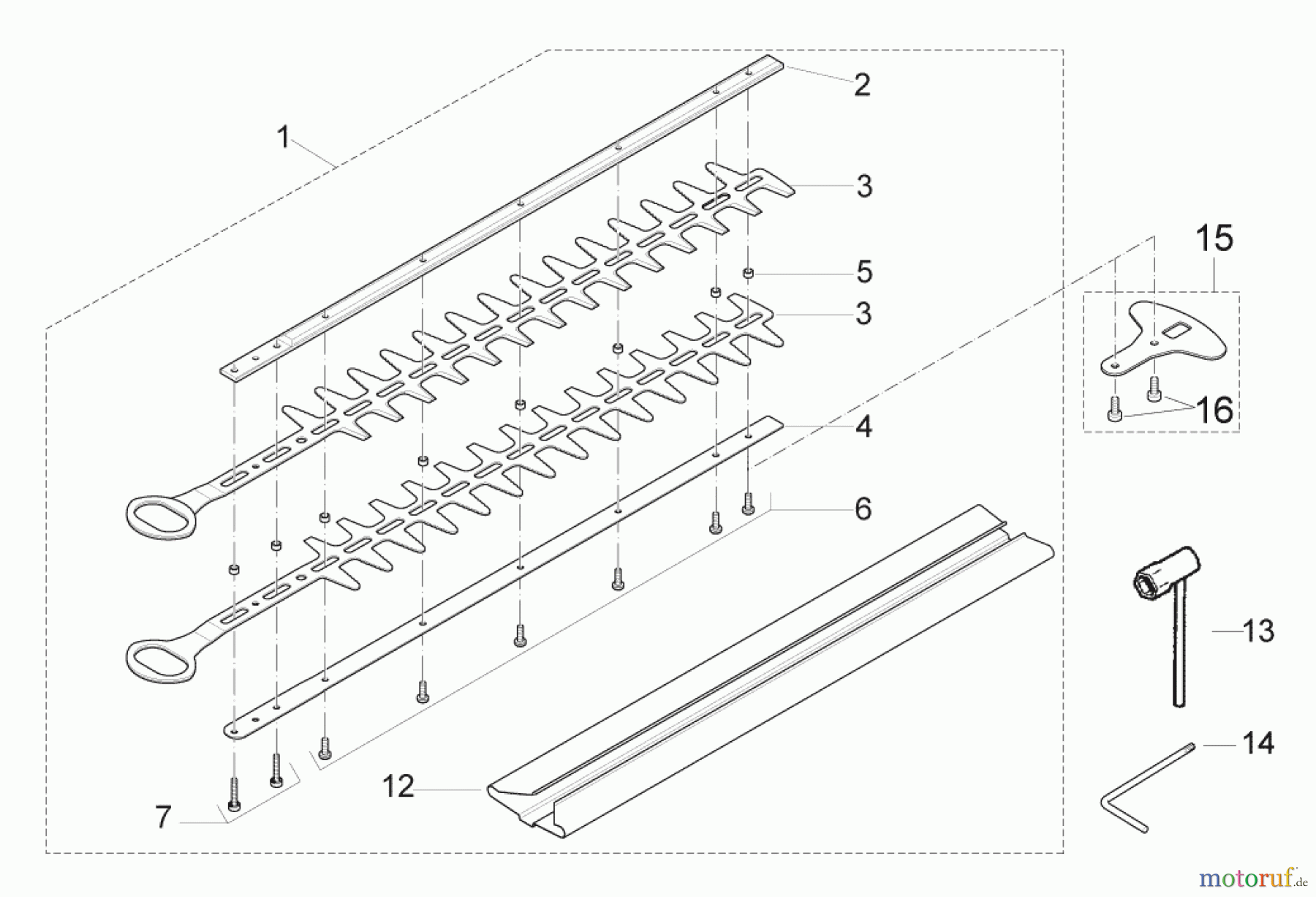  Solo by AL-KO Gartentechnik Heckenschere 160 ET 122006 Druck 9 160 701 02/2006 [SN: ET 122006 Druck 9 160 701] - 02/2007 [SN: S.Nr. 1451;  022007 Druck 9 160 702] Seite 9