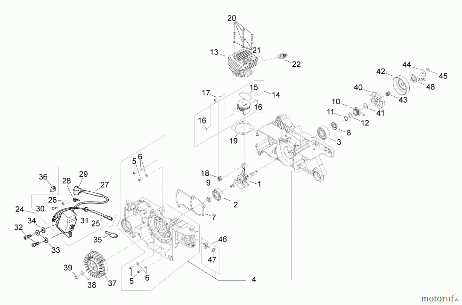  Solo by AL-KO Gartentechnik Kettensägen 644 ET 122006 Druck 9 644 710 02/2006 [SN: ET 122006 Druck 9 644 710] - 03/2009 [SN: ET 032009 Druck 9 644 711] Seite 1