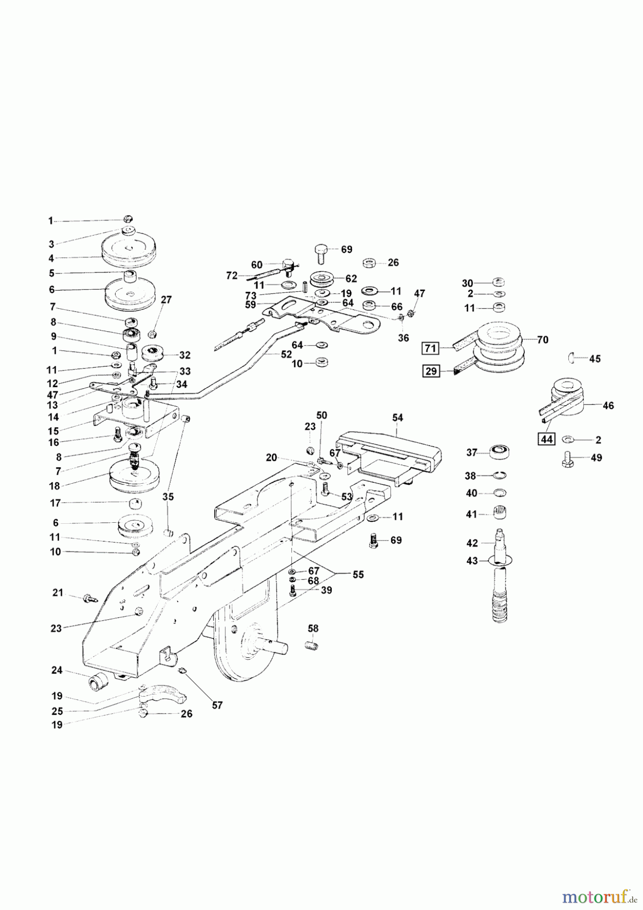 AL-KO Gartentechnik Balkenmäher BM 5001 R 03/2006 - 11/2007 Seite 1
