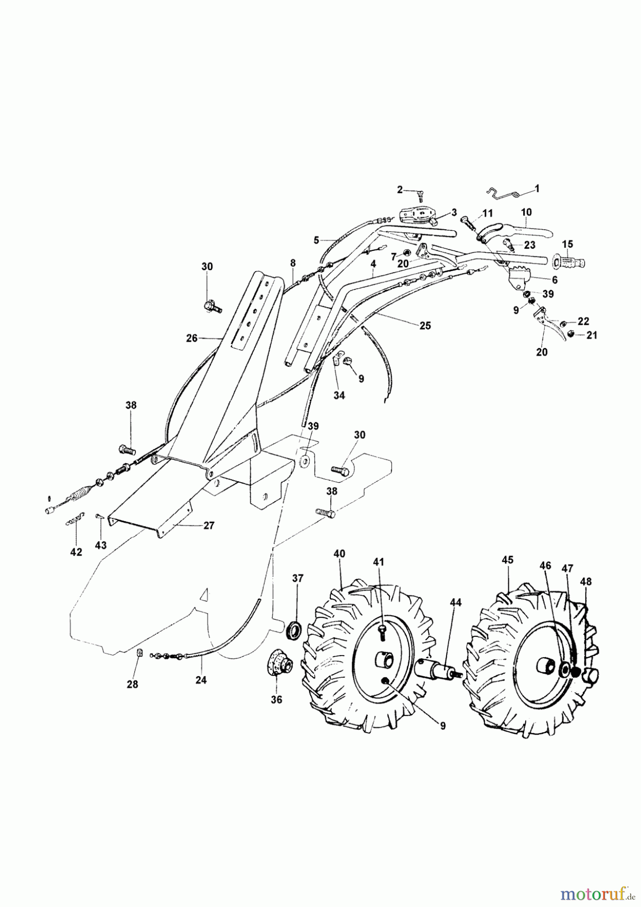 AL-KO Gartentechnik Balkenmäher BM 5001 R 03/2006 - 11/2007 Seite 2
