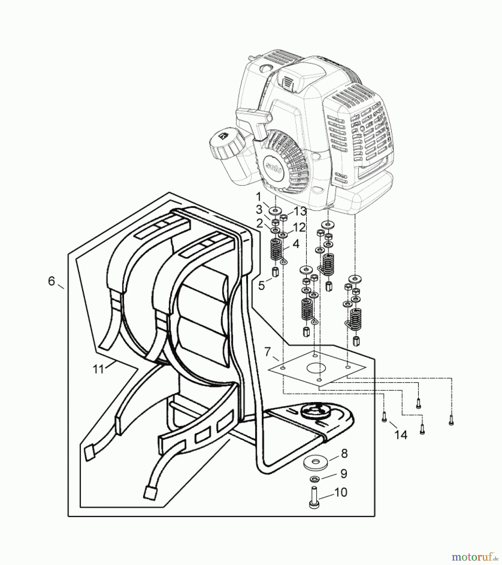  Solo by AL-KO Gartentechnik Motorsensen 155 ET 062006 Druck 9 155 700 06/2006 [SN: ET 062006 Druck 9 155 700] Seite 6