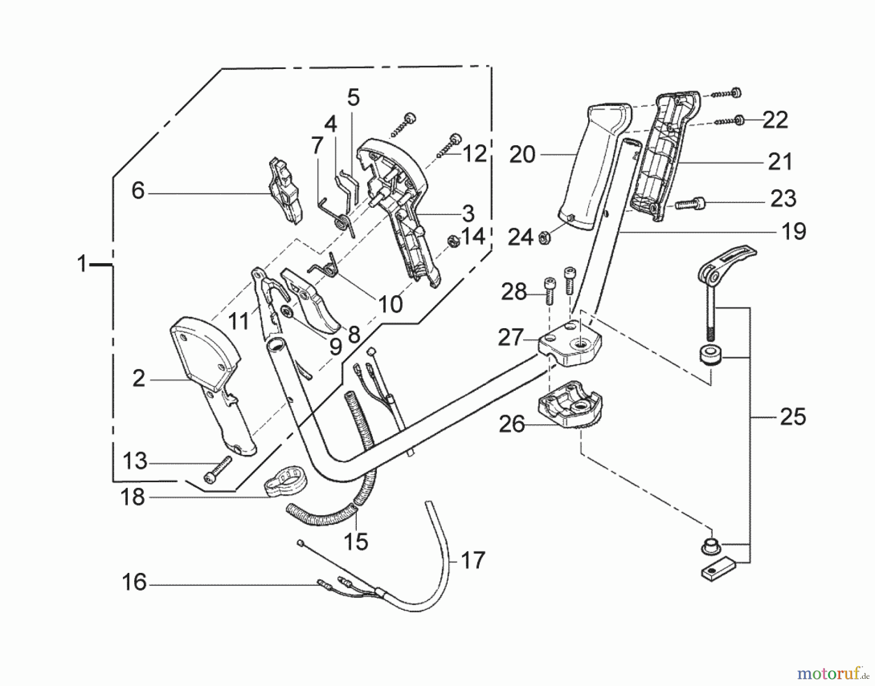  Solo by AL-KO Gartentechnik Motorsensen 142 ET 062006 Druck 9 142 701 06/2006 [SN: ET 062006 Druck 9 142 701] - 08/2006 [SN: Neuer Schutz 082006 Druck 9 142 702] Seite 7