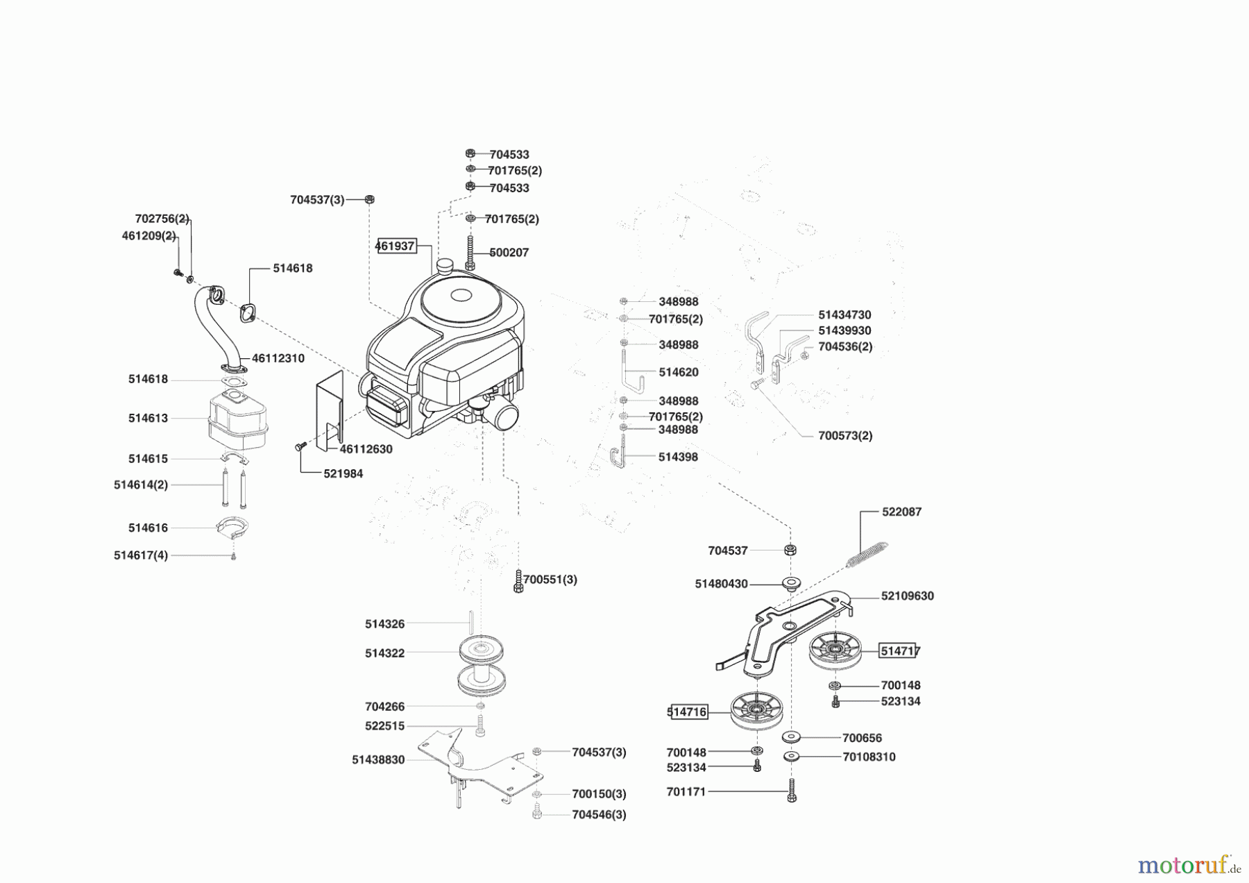 GardensBest Gartentechnik Rasentraktor T 12,5/74 10/2006 - 12/2006 Seite 4