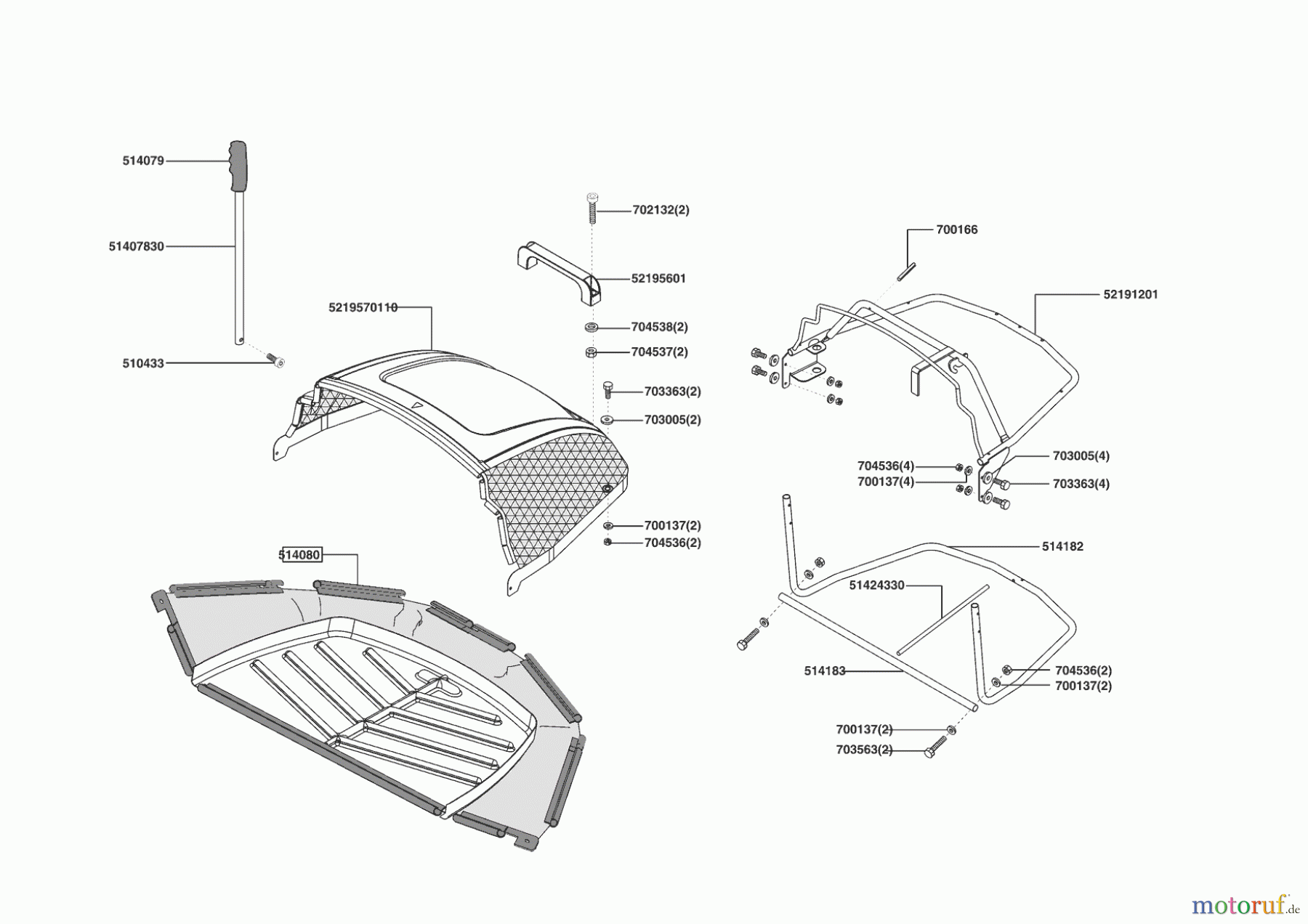 AL-KO Gartentechnik Rasentraktor COMFORT T1000 HD ab 11/2006 Seite 7