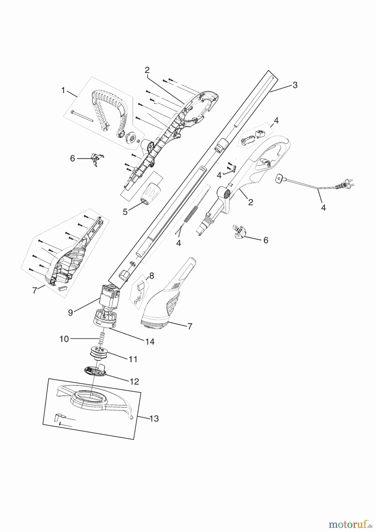 AL-KO Gartentechnik Rasentrimmer TE 450 Seite 1