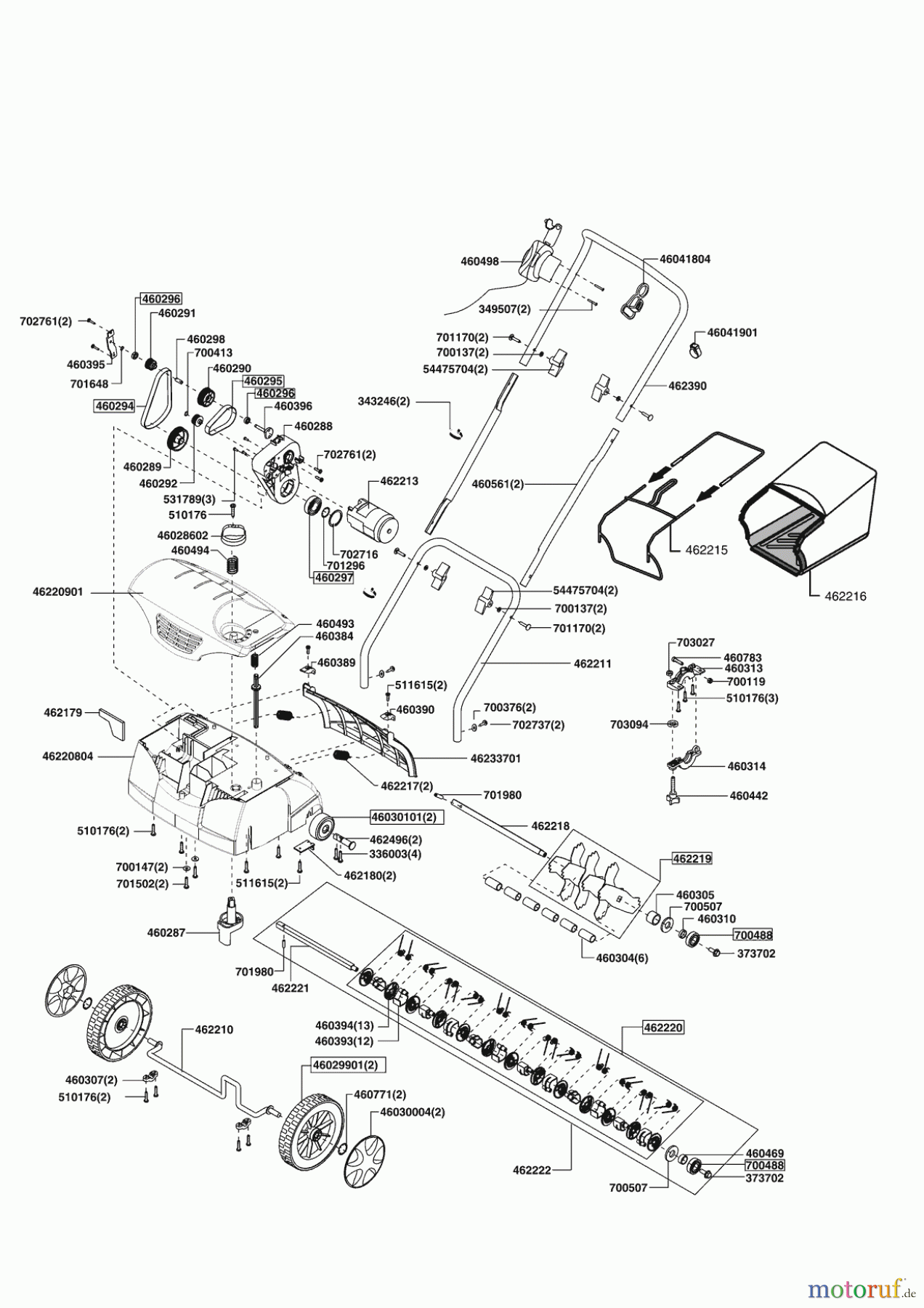AL-KO Gartentechnik Vertikutierer COMFORT 38 VLE CC Seite 1