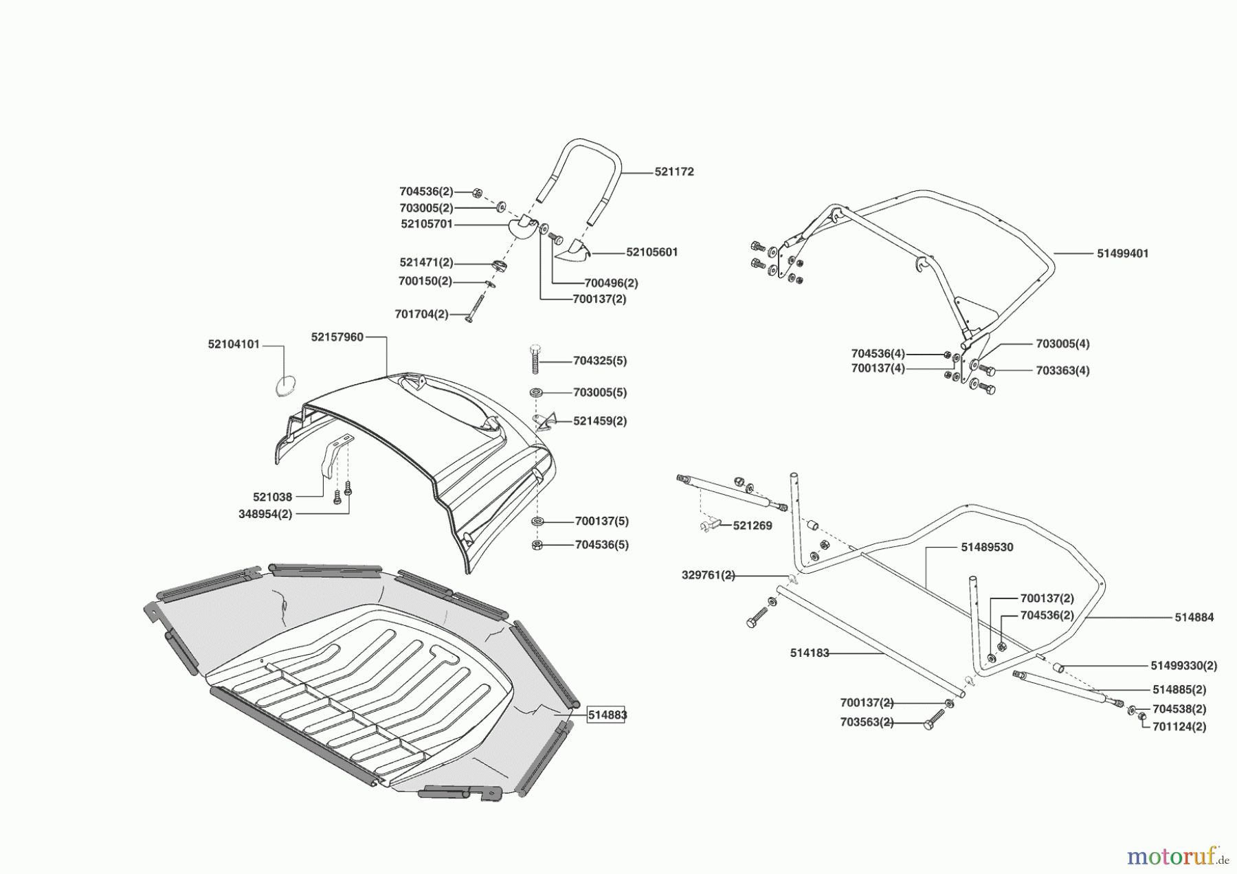 Grüne Welle Gartentechnik Rasentraktor 102-175 H 01/2007 - 11/2008 Seite 7