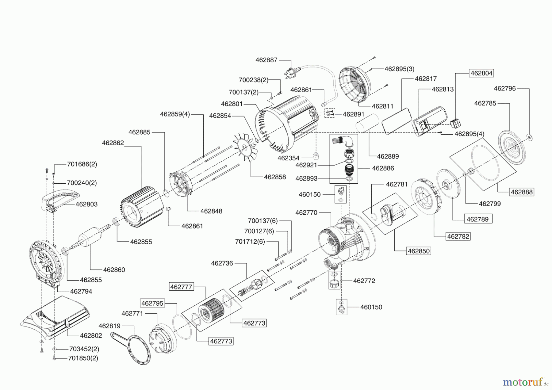 AL-KO Wassertechnik Oberflächenpumpen JET F 1000 Seite 1