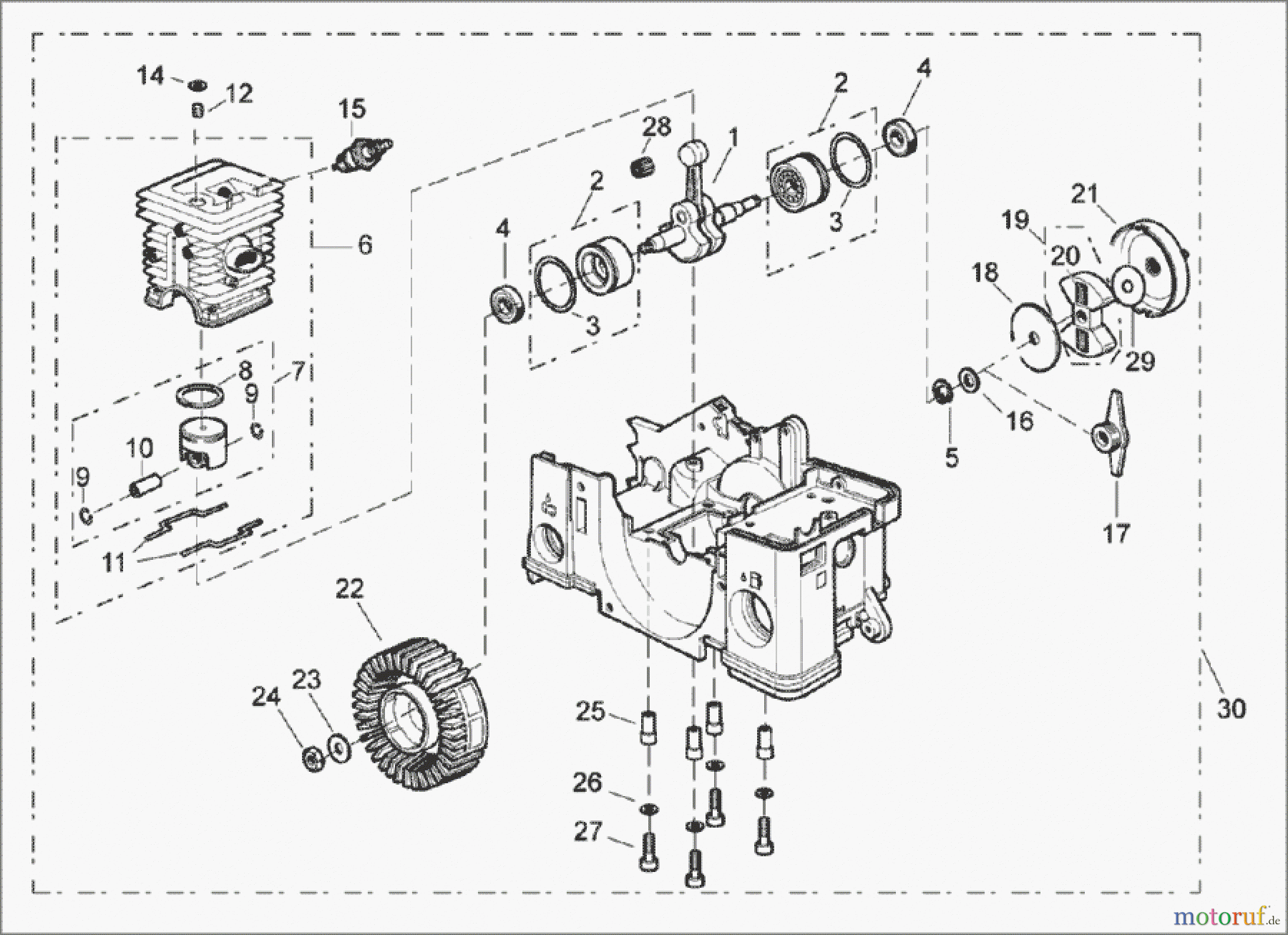  Solo by AL-KO Gartentechnik Kettensägen 635 / 635 ECO ET 122007 Druck 9 635 701 ab 02/2007 [SN: ET 122007 Druck 9 635 701] Seite 1
