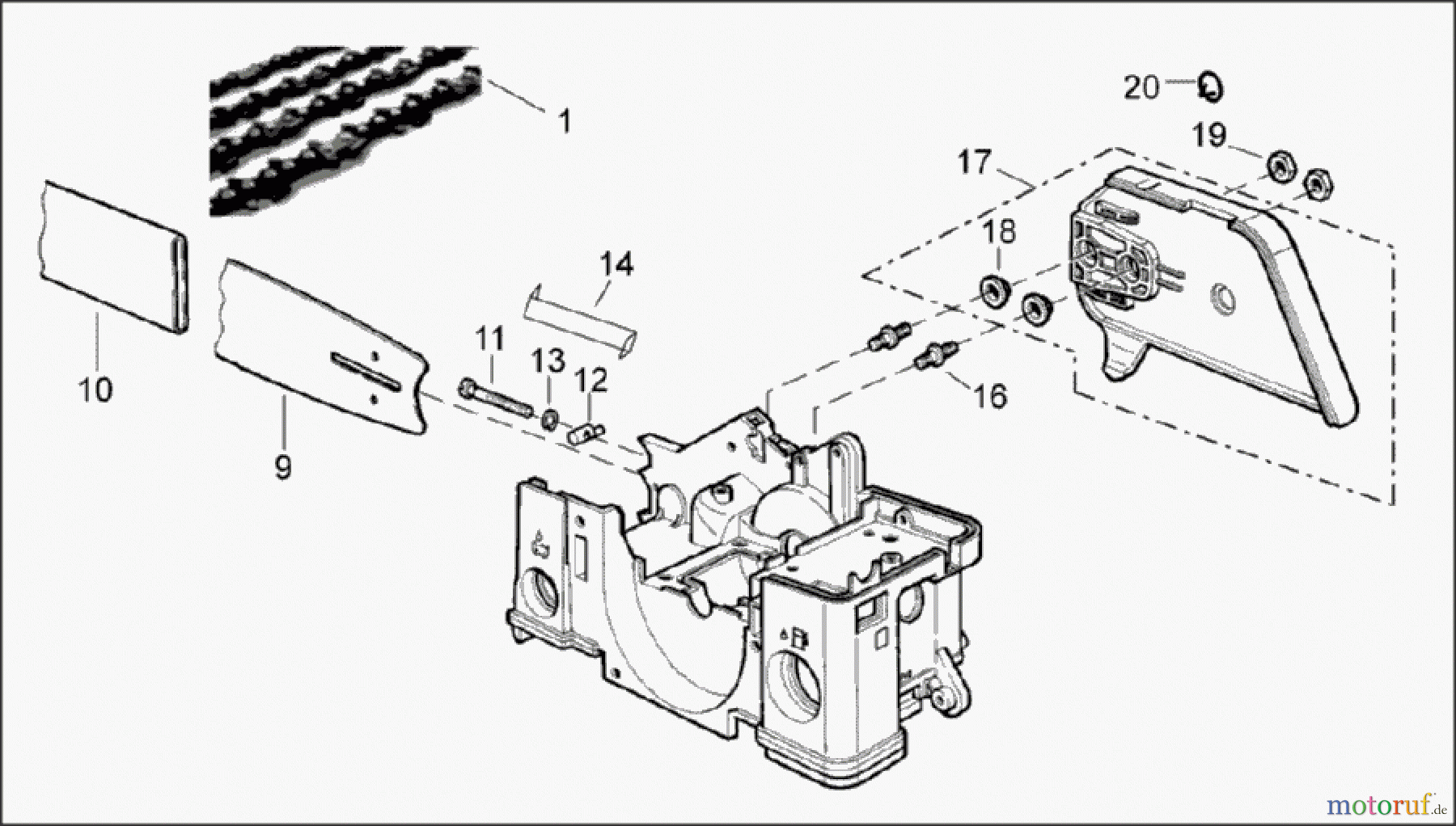  Solo by AL-KO Gartentechnik Kettensägen 635 / 635 ECO ET 122007 Druck 9 635 701 ab 02/2007 [SN: ET 122007 Druck 9 635 701] Seite 8