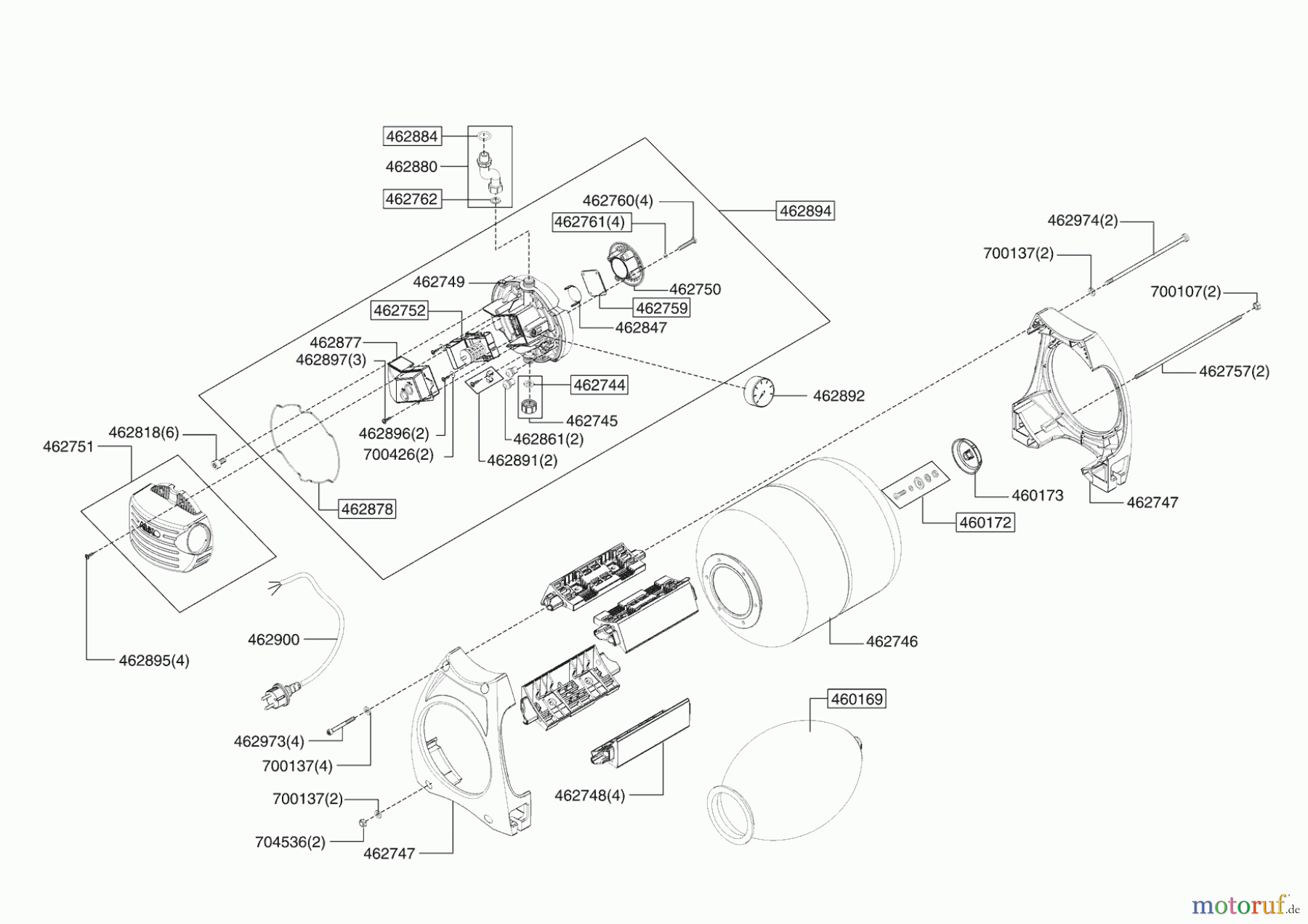 AL-KO Wassertechnik Hauswasserwerke HWF 1000 Seite 2