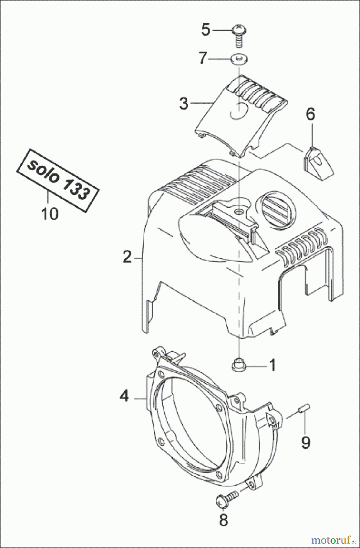  Solo by AL-KO Gartentechnik Motorsensen 133L S.Nr. 1693 ->;  52007 Druck 9 133 701 ab 05/2007 [SN: S.Nr. 1693 ->;  52007 Druck 9 133 701] Seite 3