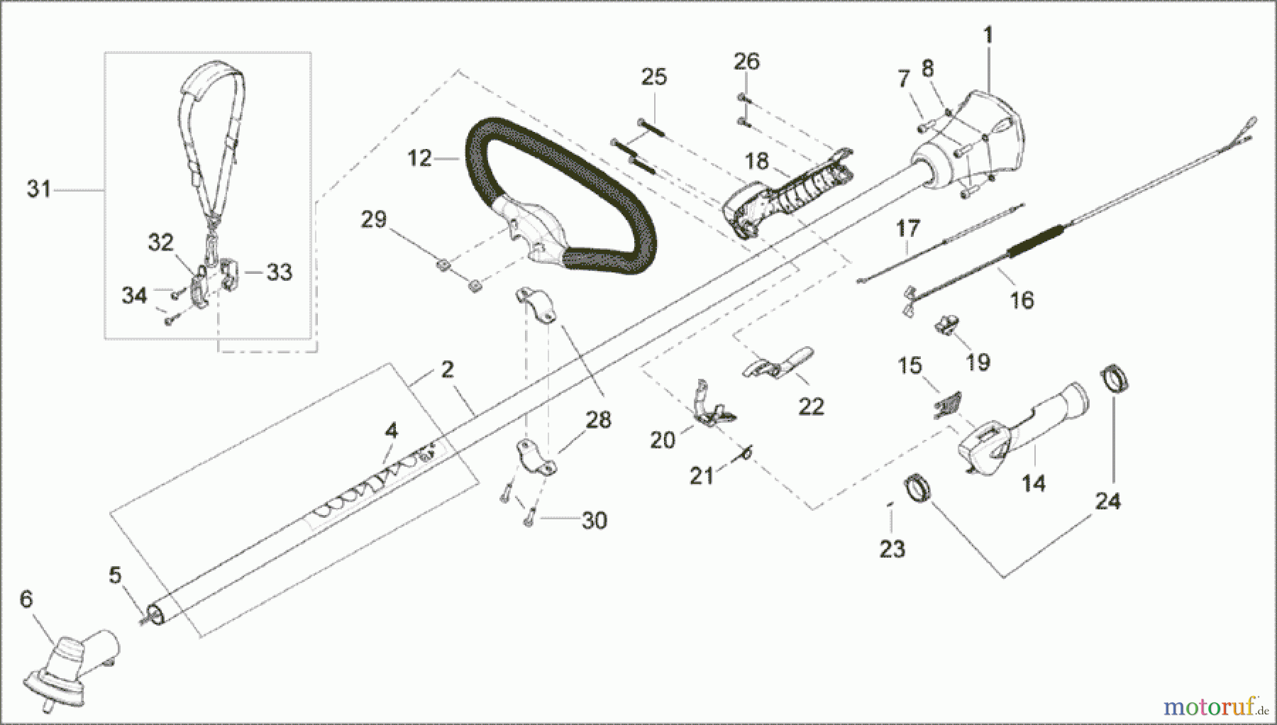  Solo by AL-KO Gartentechnik Motorsensen 143L S.Nr. ->1440 ;  52007 Druck 9 143 700 05/2007 [SN: S.Nr. ->1440 ;  52007 Druck 9 143 700] - 05/2007 [SN: S.Nr. 1441 ->;  52007 Druck 9 143 701] Seite 11