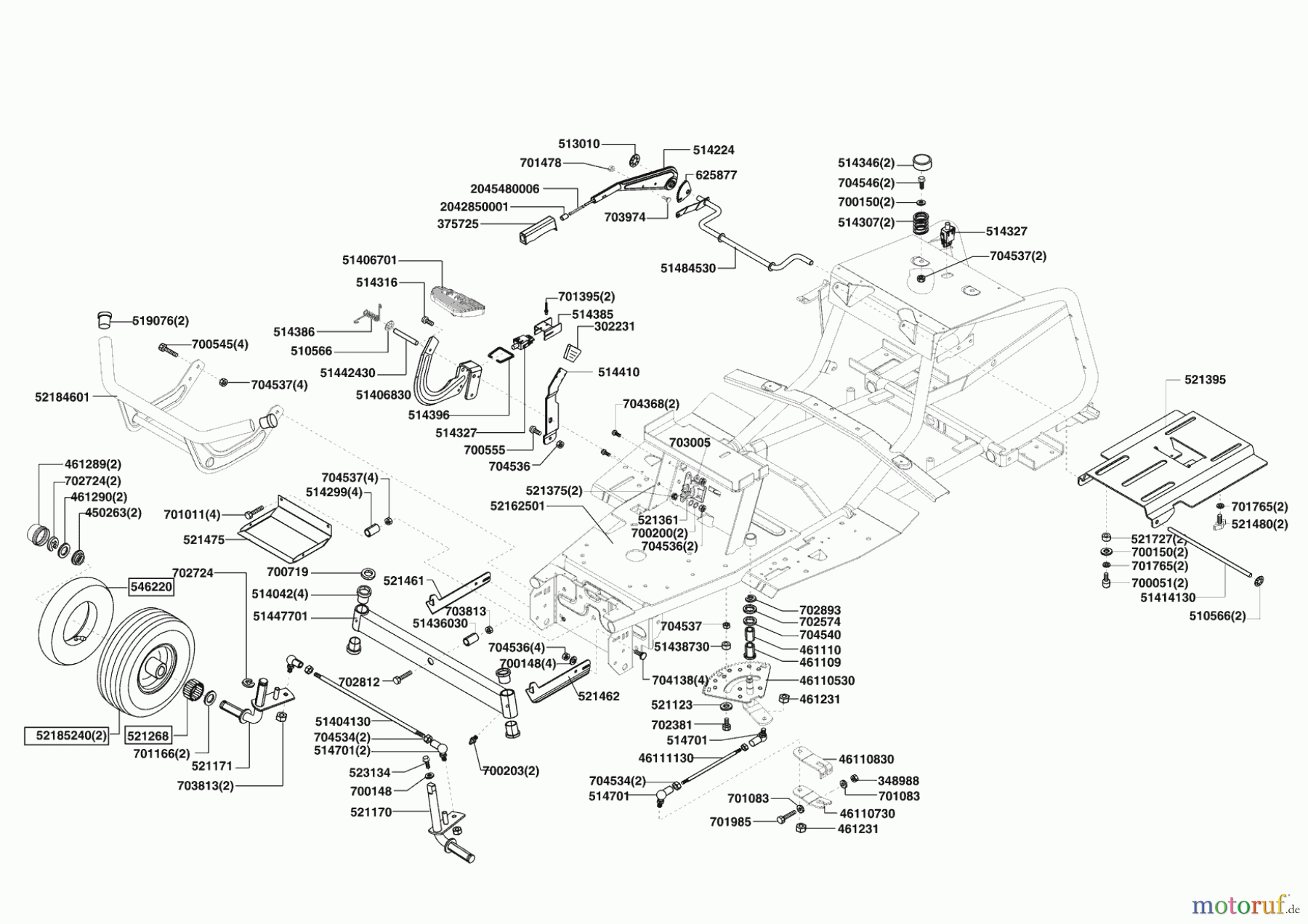 AL-KO Gartentechnik Rasentraktor T20-102 HDE TOBICO Seite 2