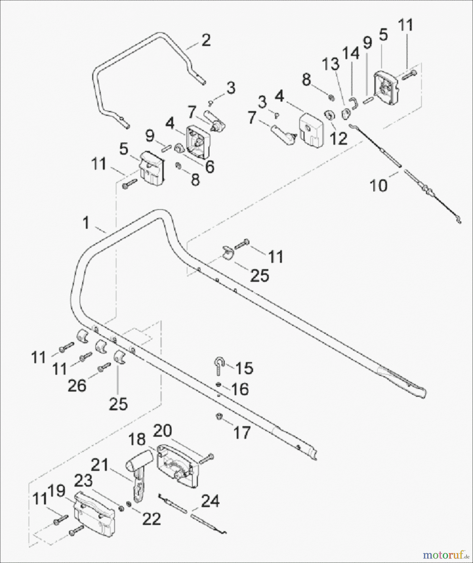  Solo by AL-KO Gartentechnik Benzinrasenmäher Primo 582 ET 102007 Druck 9 582 710 00/2007 [SN: ET 102007 Druck 9 582 710] - 03/2013 [SN: ET 032013  Modell 2013 Druck 9 5182 711] Seite 6