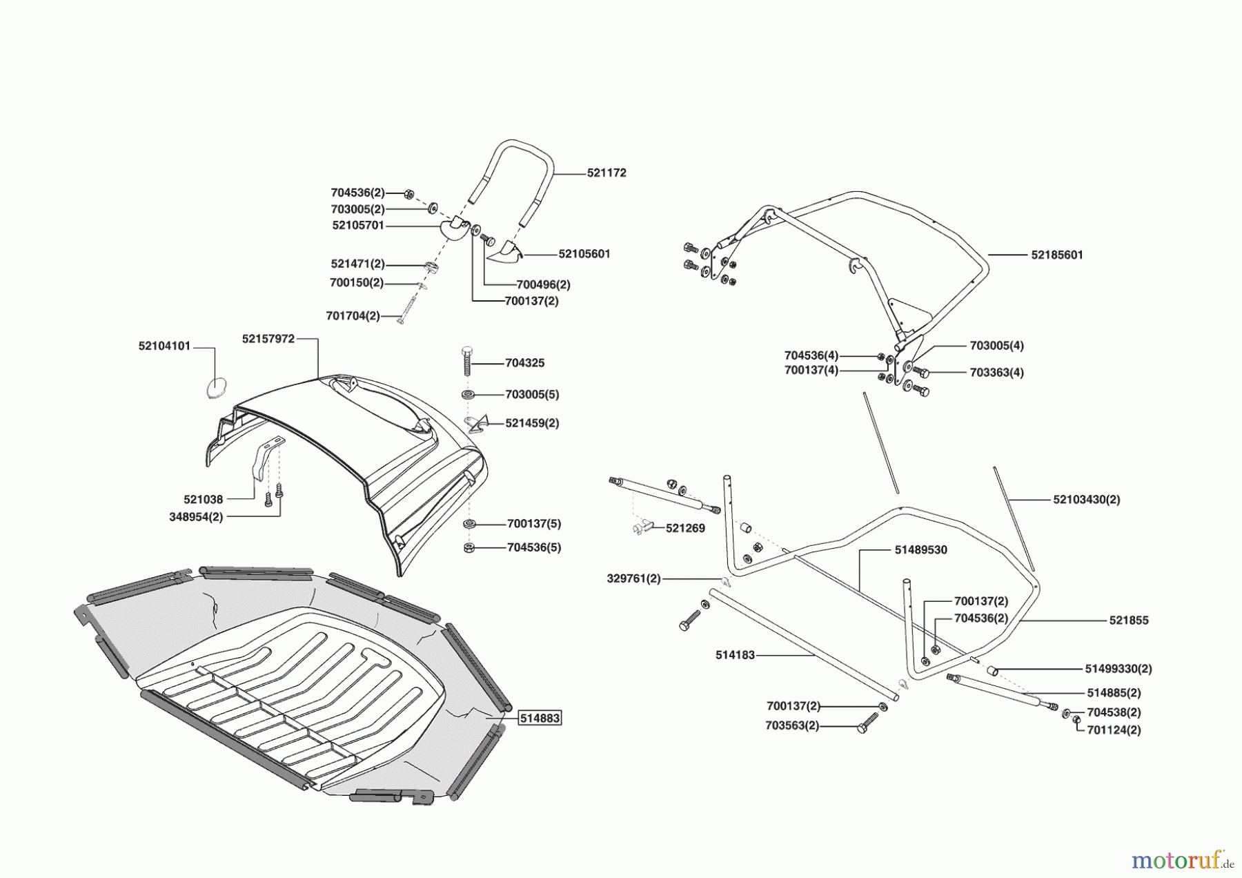 Concord Gartentechnik Rasentraktor T15-102 HD Masport ab 10/2007 Seite 7