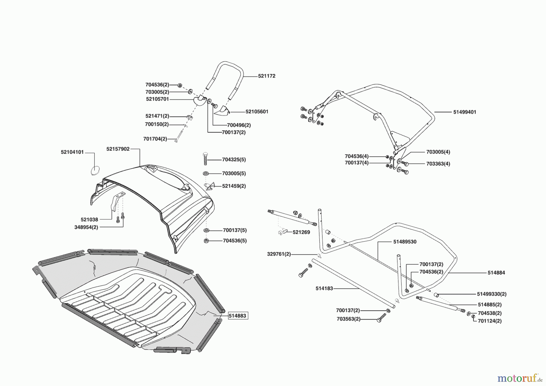 AL-KO Gartentechnik Rasentraktor COOPER T15-102 HD ab 10/2007 Seite 7