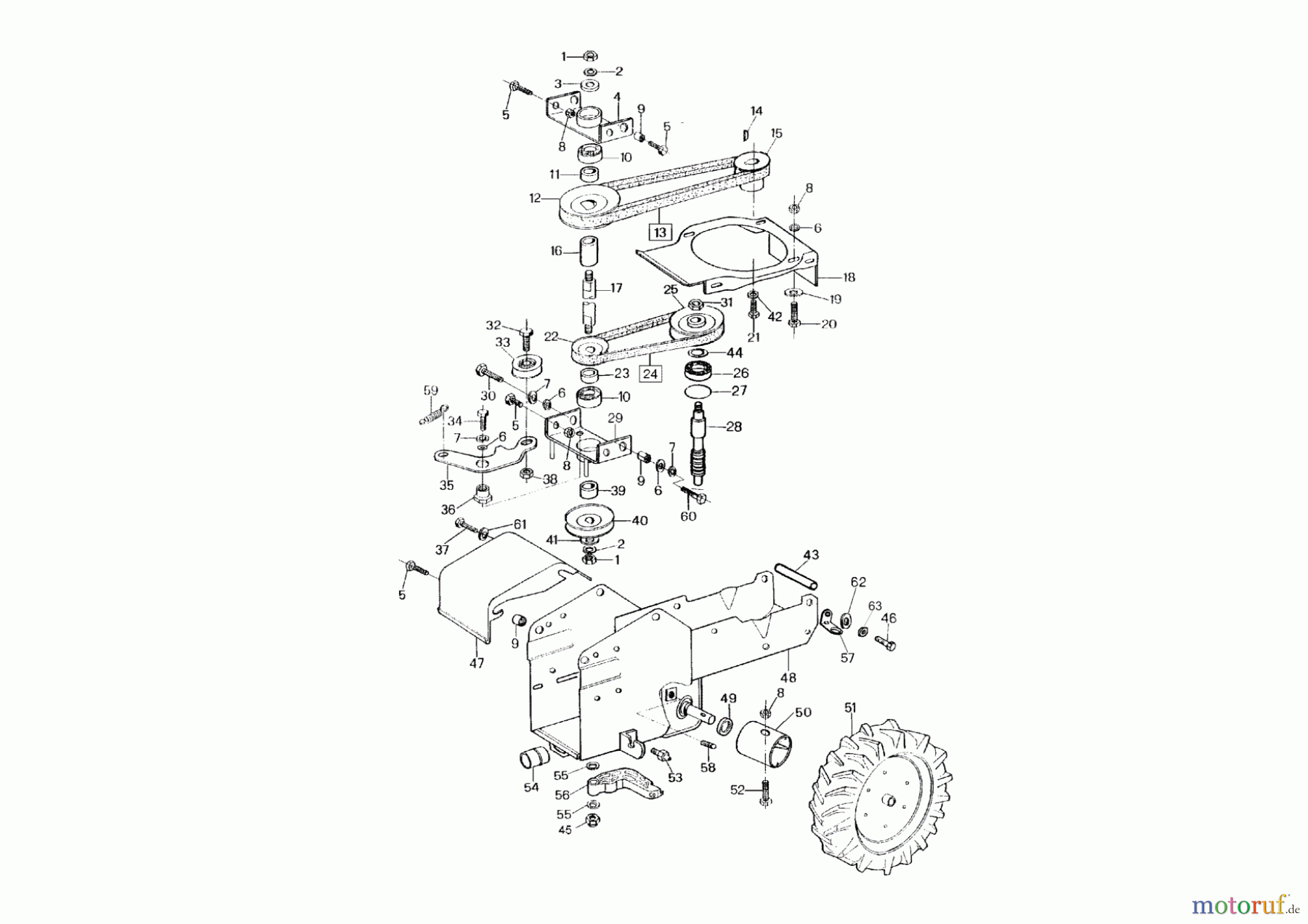 AL-KO Gartentechnik Balkenmäher BM 870/II 11/2007 - 01/2011 Seite 2