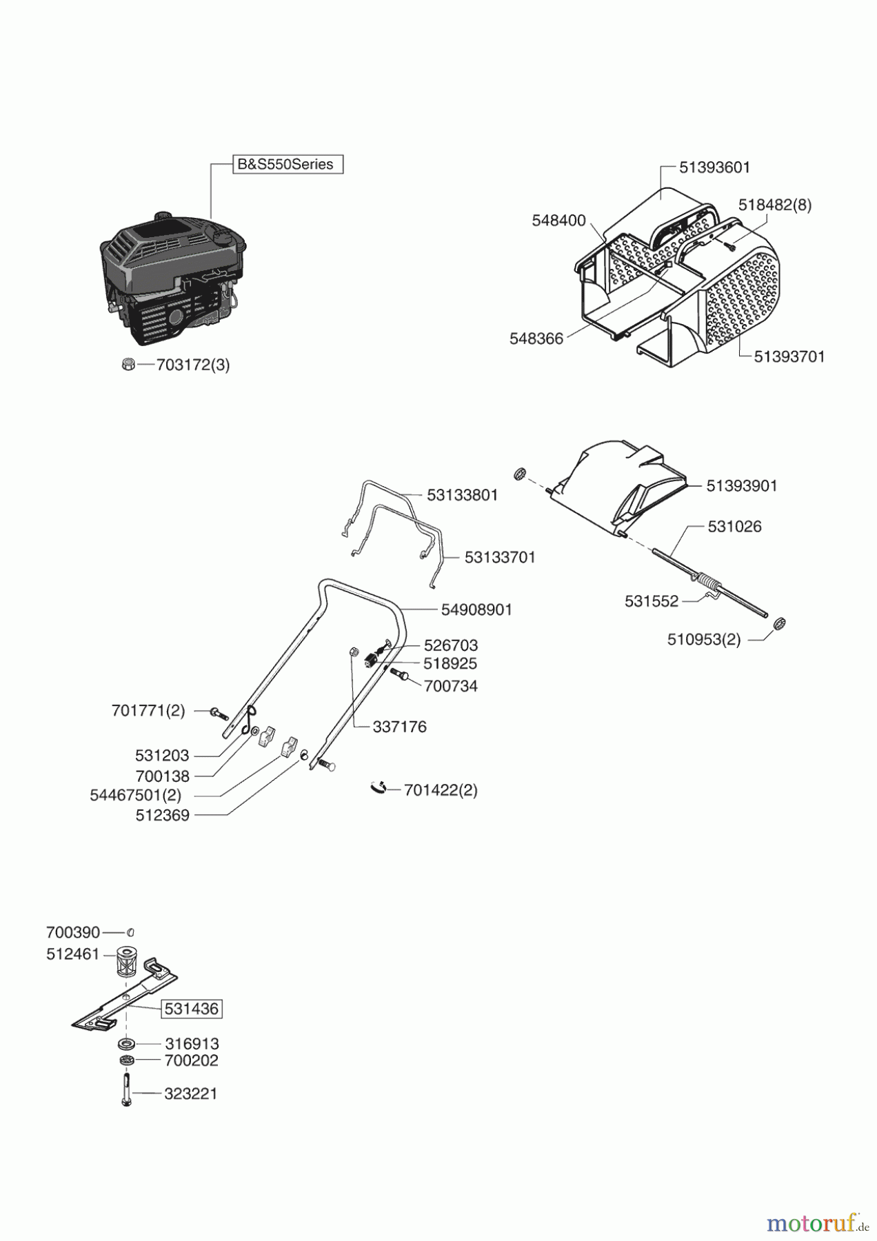 GARDENLINE Gartentechnik Benzinrasenmäher 47 BP 12/2007 - 07/2008 Seite 1