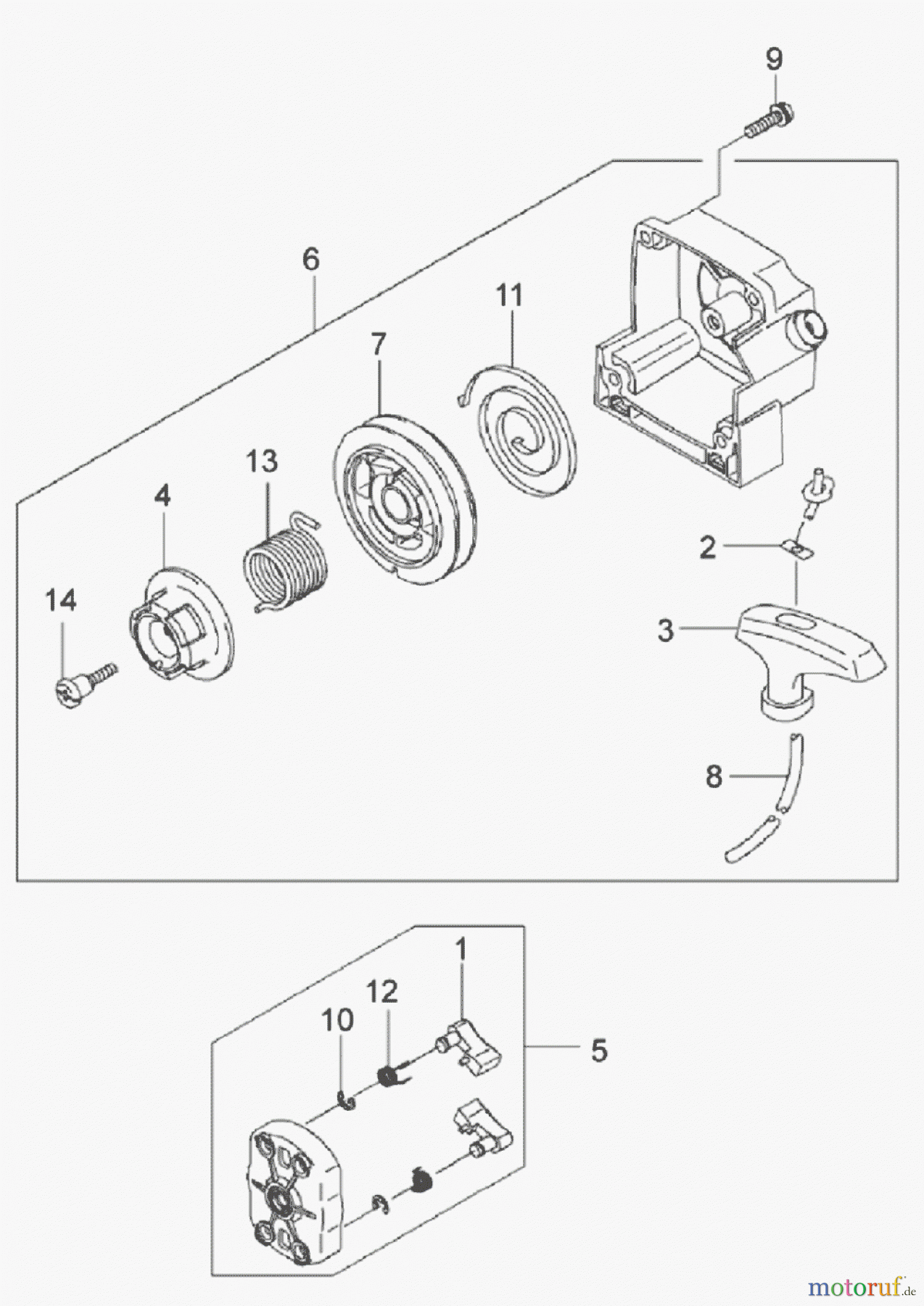  Solo by AL-KO Gartentechnik Motorsensen 145B ET 112008 Druck 9 145 750 01/2008 [SN: ET 112008 Druck 9 145 750] Seite 8