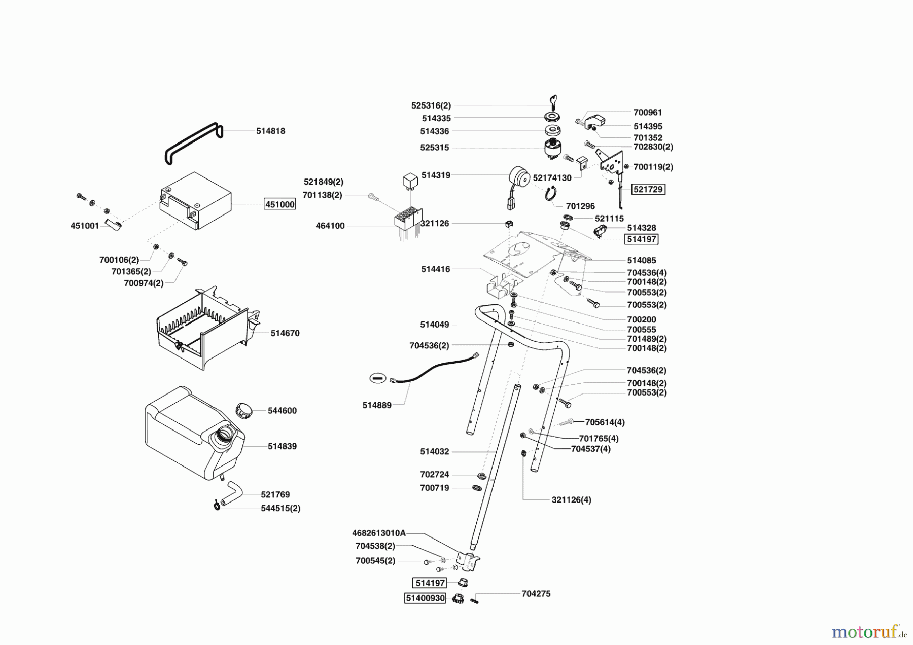 GARDENCARE Gartentechnik Rasentraktor T 17-102 HD 02/2008 - 11/2008 Seite 6