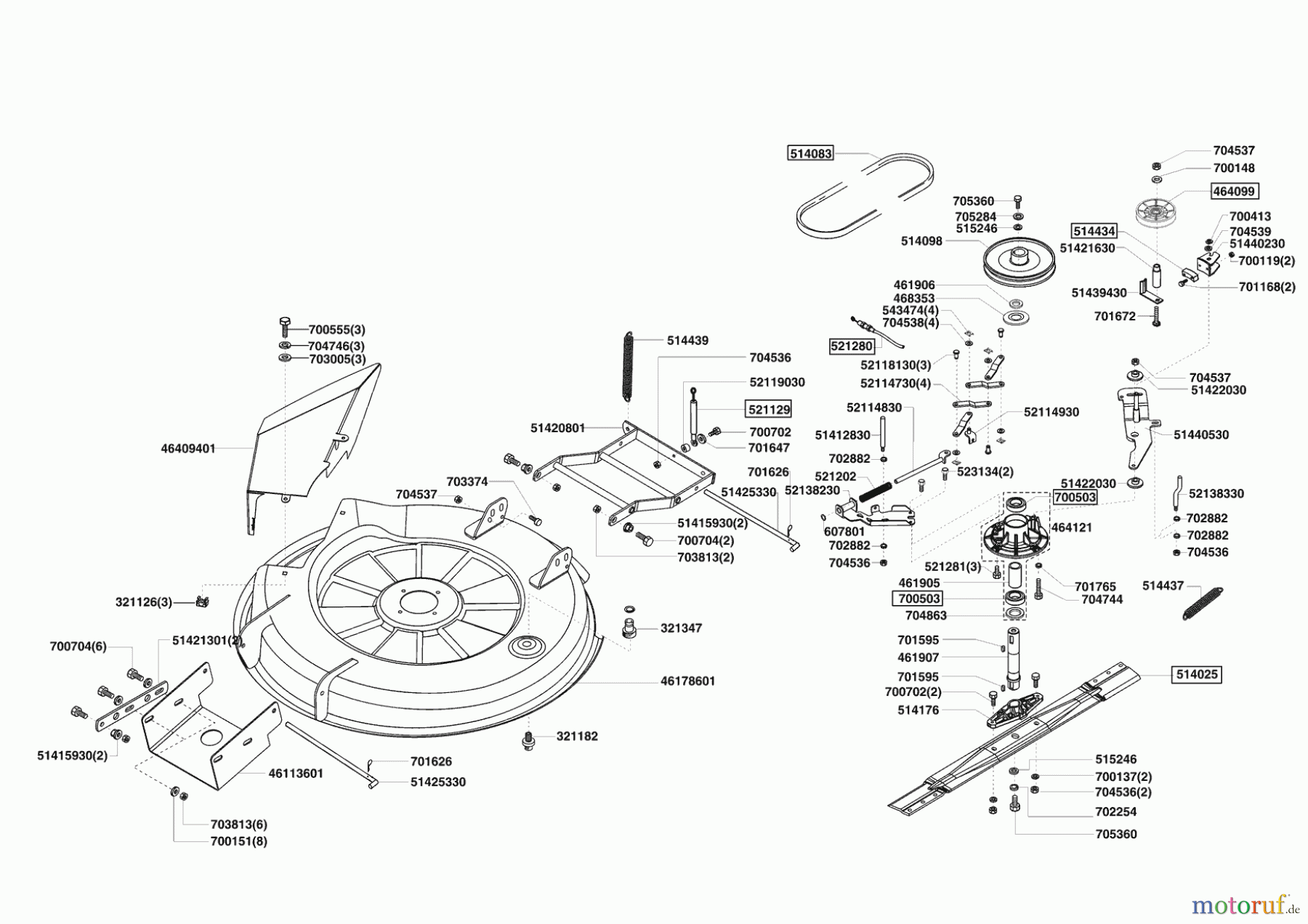 AL-KO Gartentechnik Rasentraktor COMFORT T850 S 02/2008 - 03/2009 Seite 5