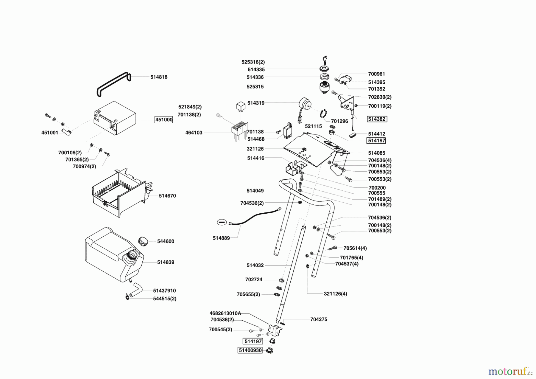 AL-KO Gartentechnik Rasentraktor COMFORT T850 S 02/2008 - 03/2009 Seite 6
