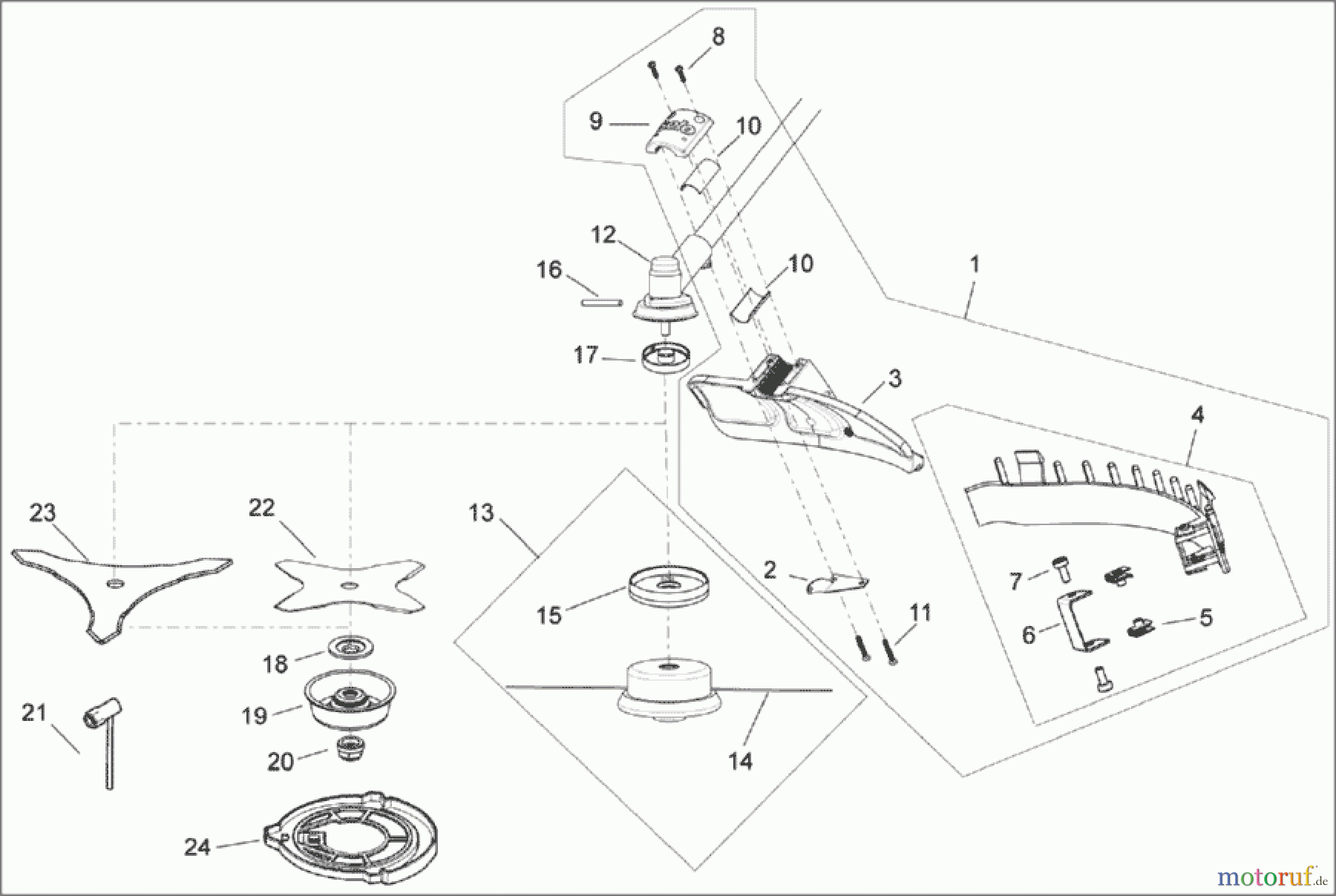  Solo by AL-KO Gartentechnik Motorsensen 145L ET 042008 Druck 9 135 700 04/2008 [SN: ET 042008 Druck 9 135 700] Seite 11