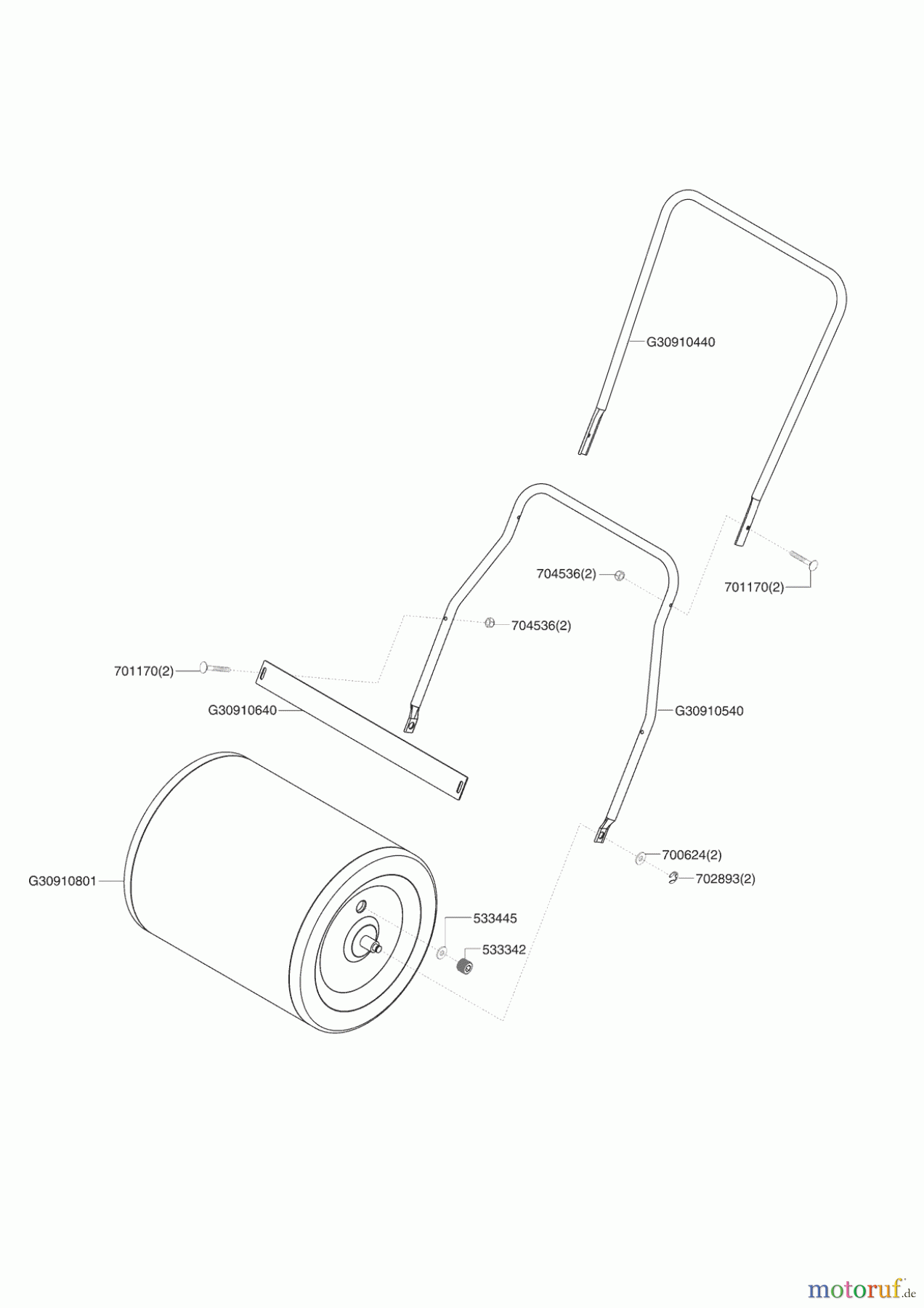 AL-KO Gartentechnik Gartenwalze GW 50 Seite 1